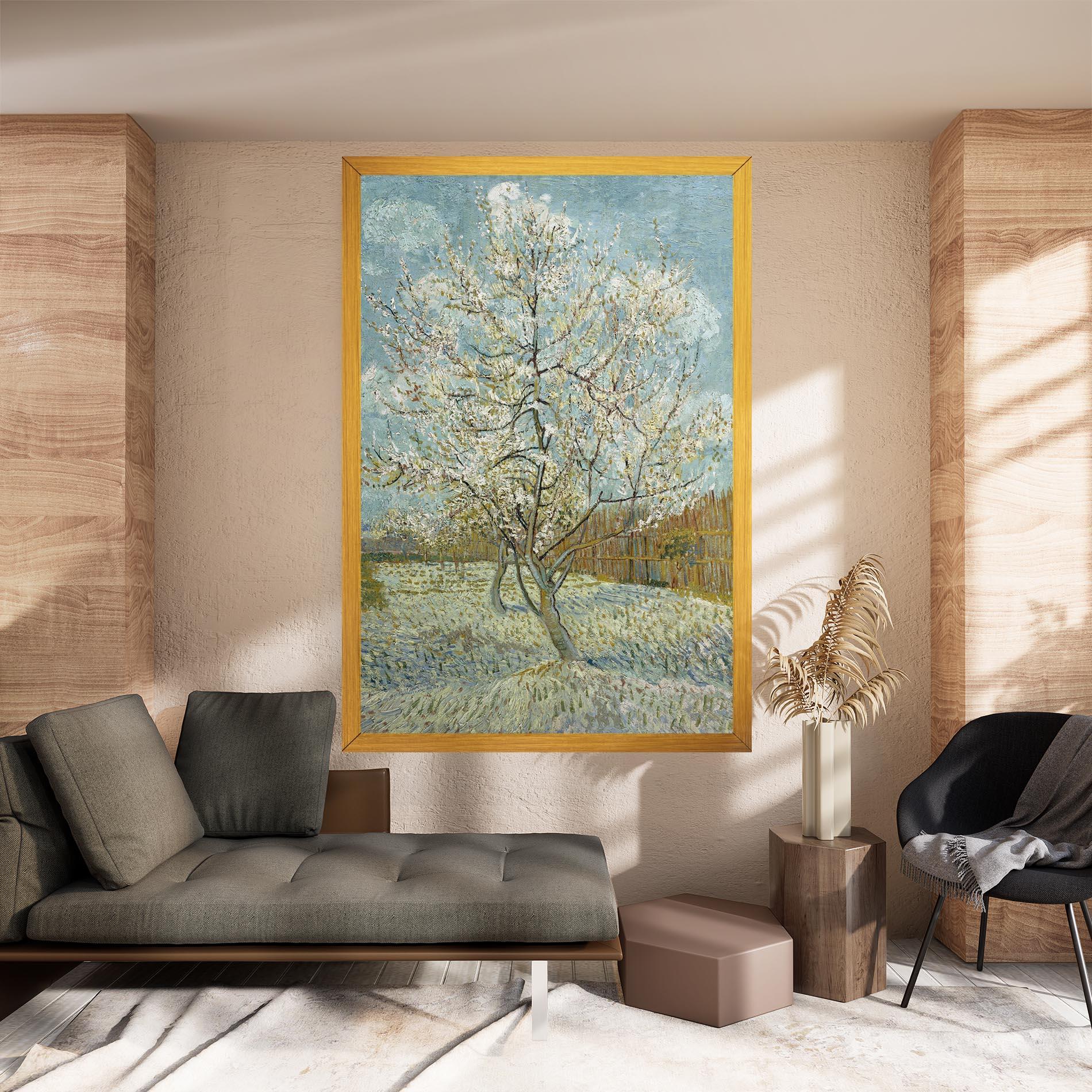 Vászonkép De Roze Perzikboom mockup 8