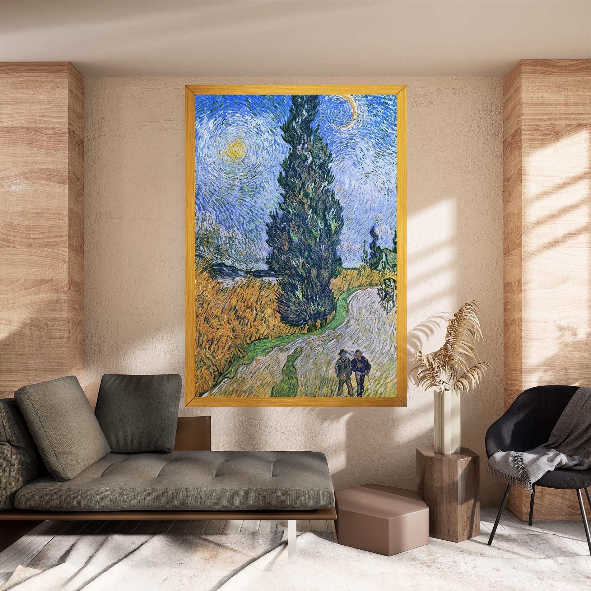 Road With Cypress mockup 8