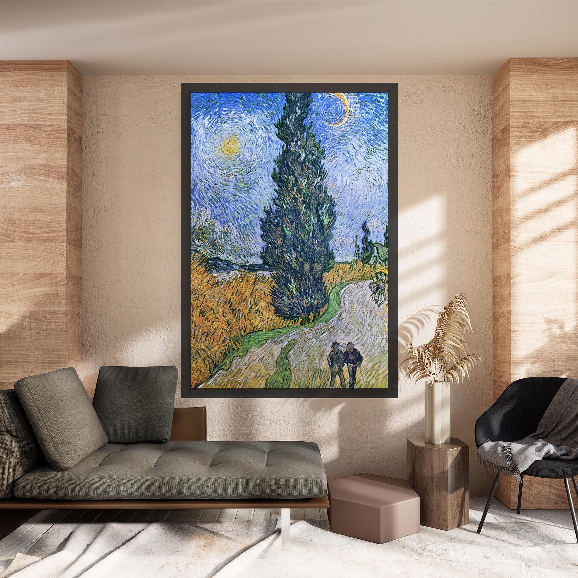 Road With Cypress mockup 8