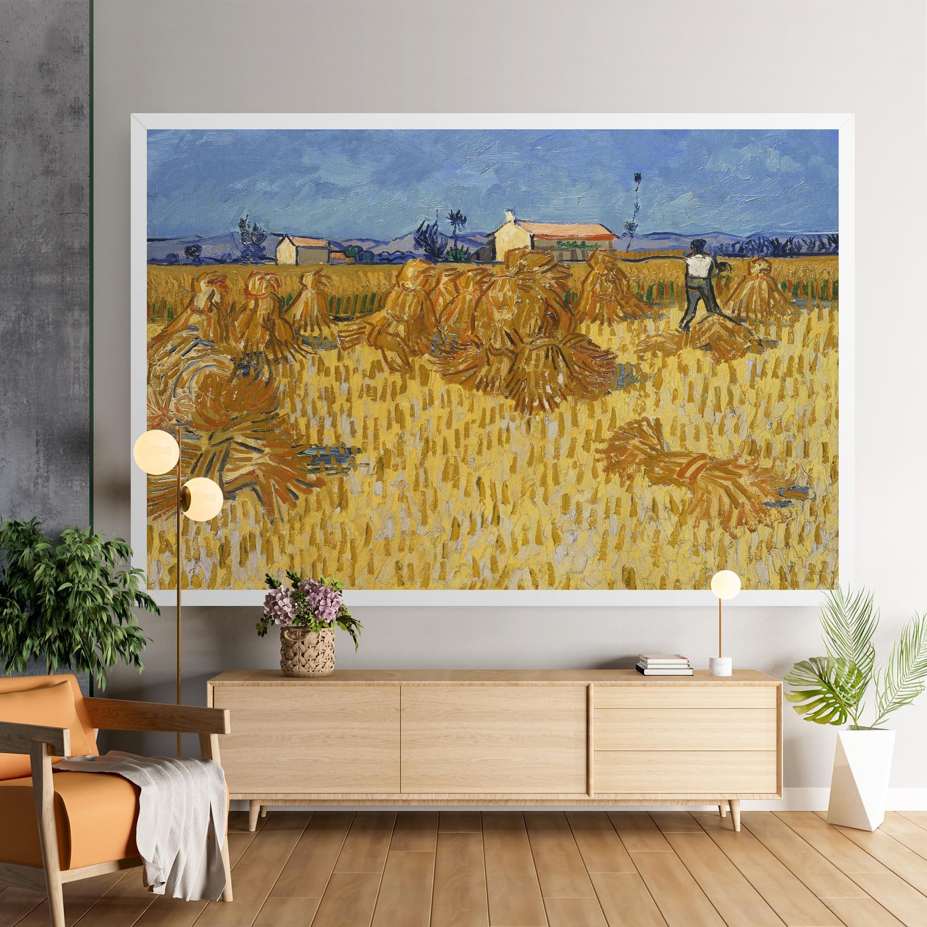 Vászonkép Corn Harvest mockup 9