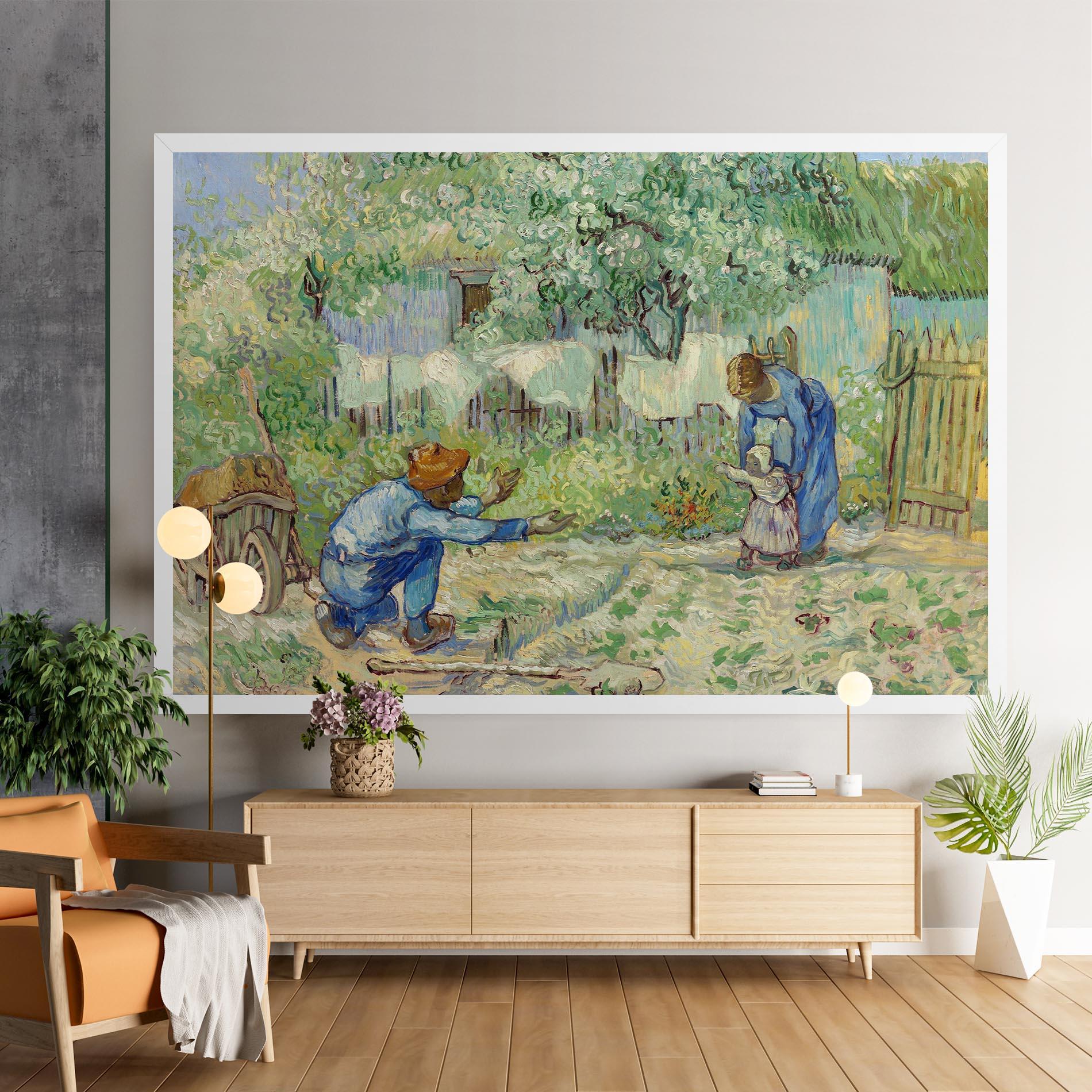 Vászonkép First Steps mockup 9