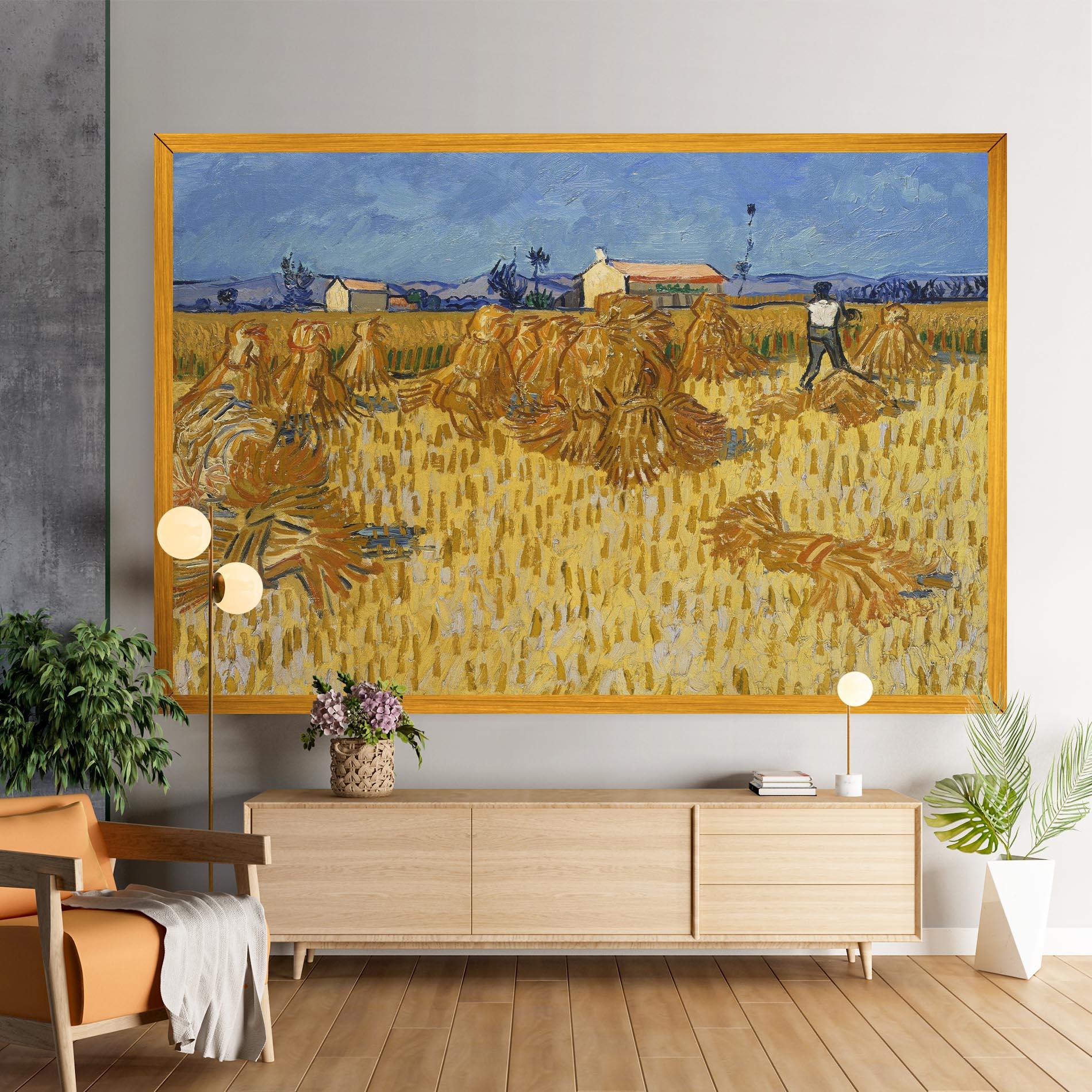Vászonkép Corn Harvest mockup 9
