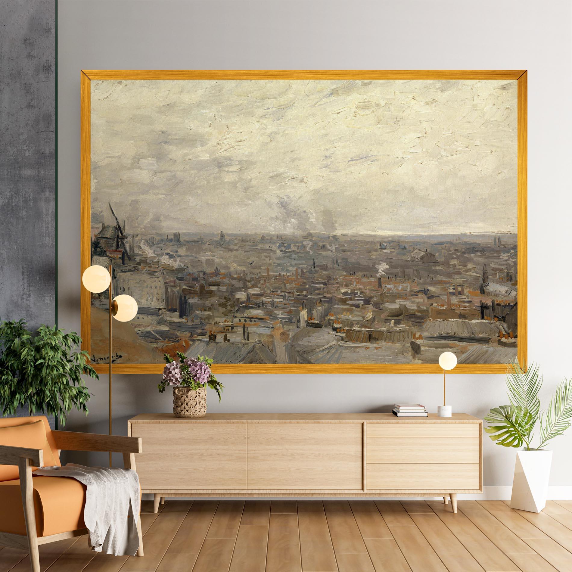 Vászonkép Desde Montmartre mockup 9