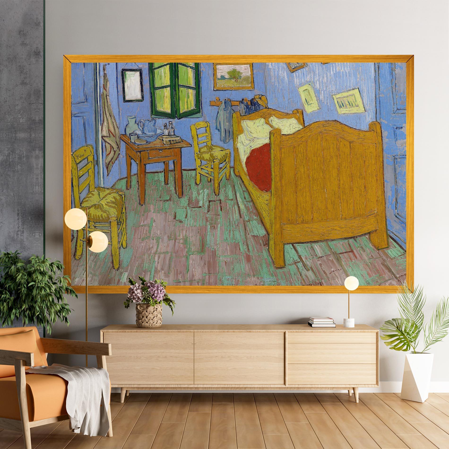 Vászonkép The Bedroom mockup 9