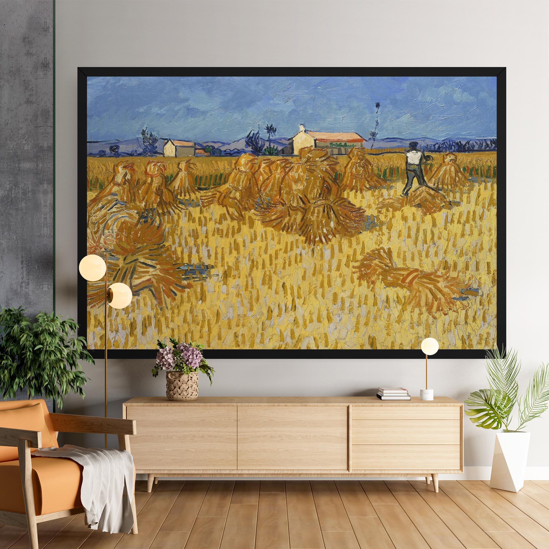 Vászonkép Corn Harvest mockup 9