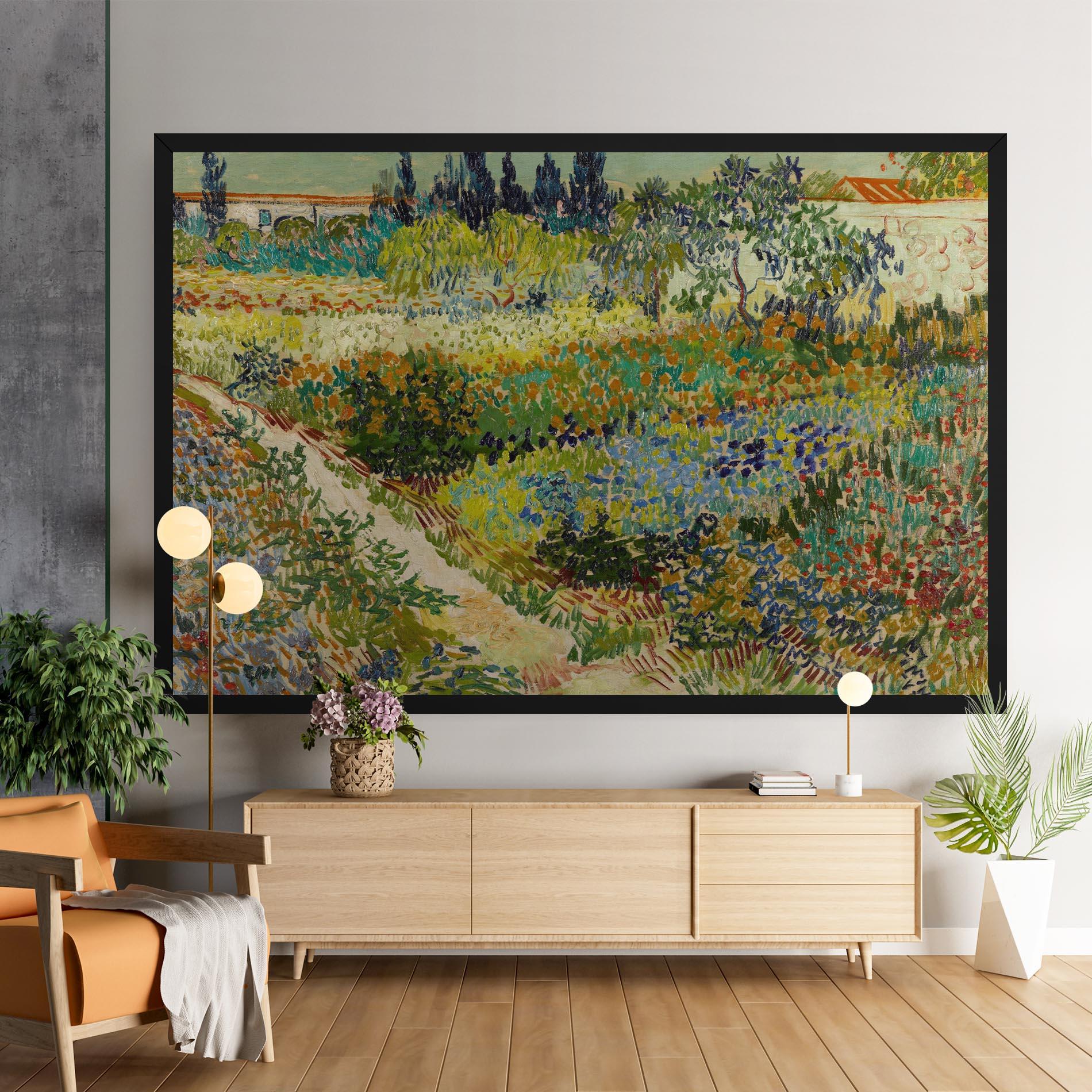 Vászonkép Garden At Arles mockup 9