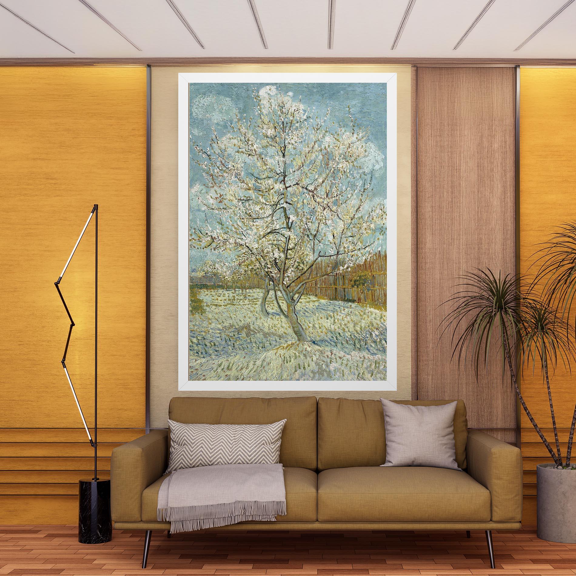 Vászonkép De Roze Perzikboom mockup 9