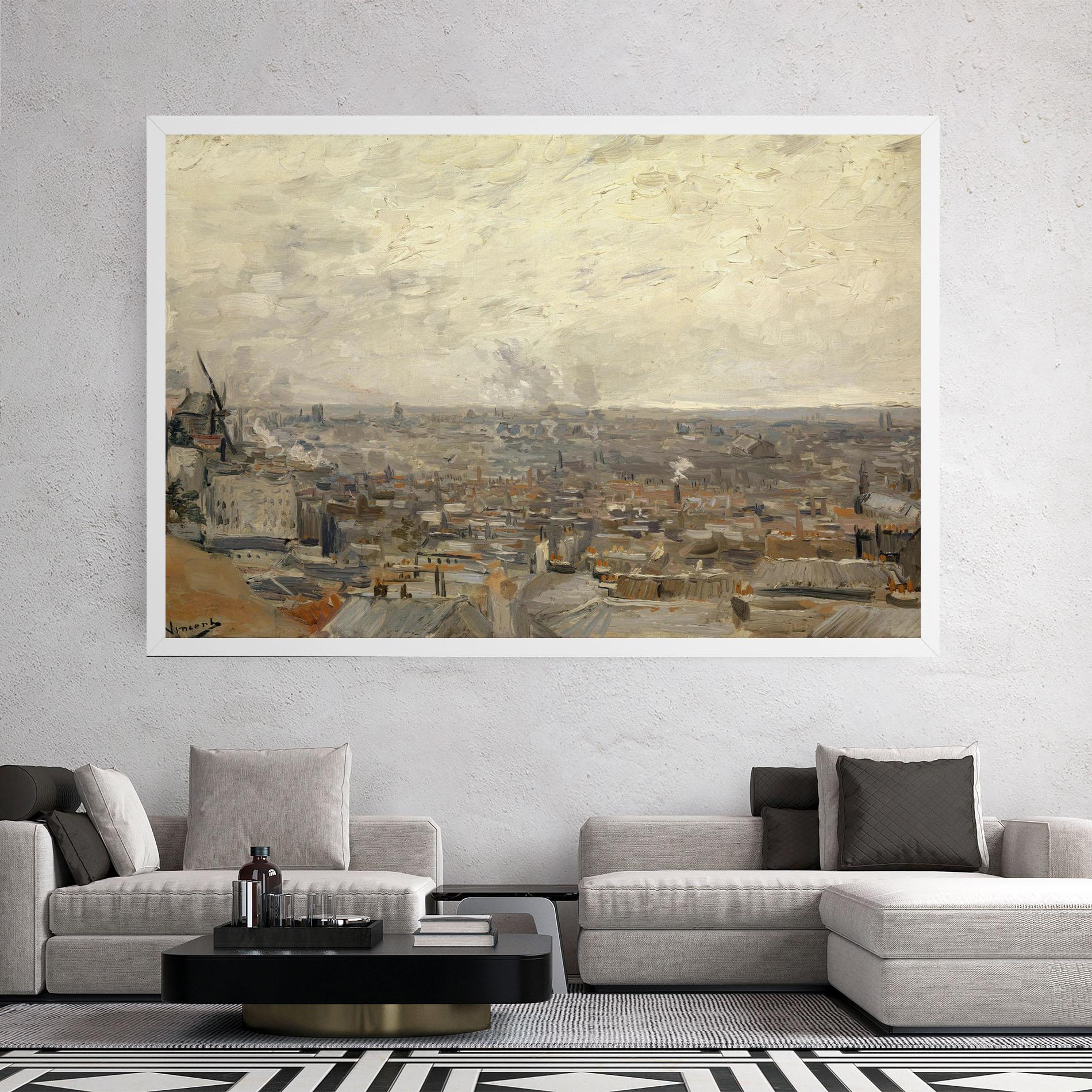 Vászonkép Desde Montmartre mockup 2