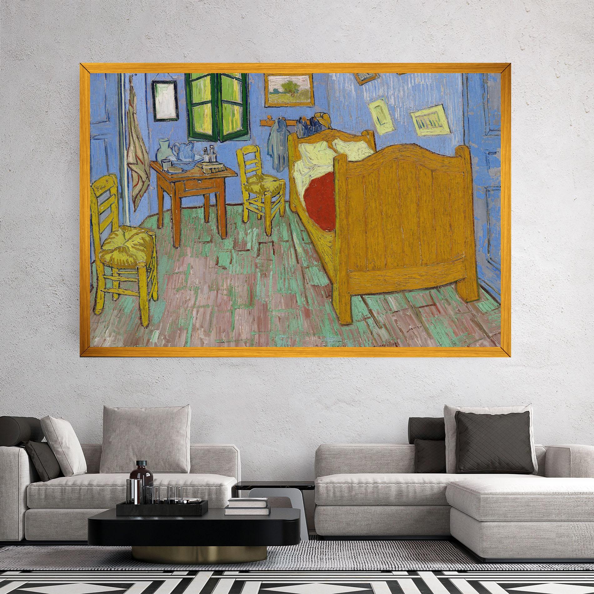 Vászonkép The Bedroom mockup 2