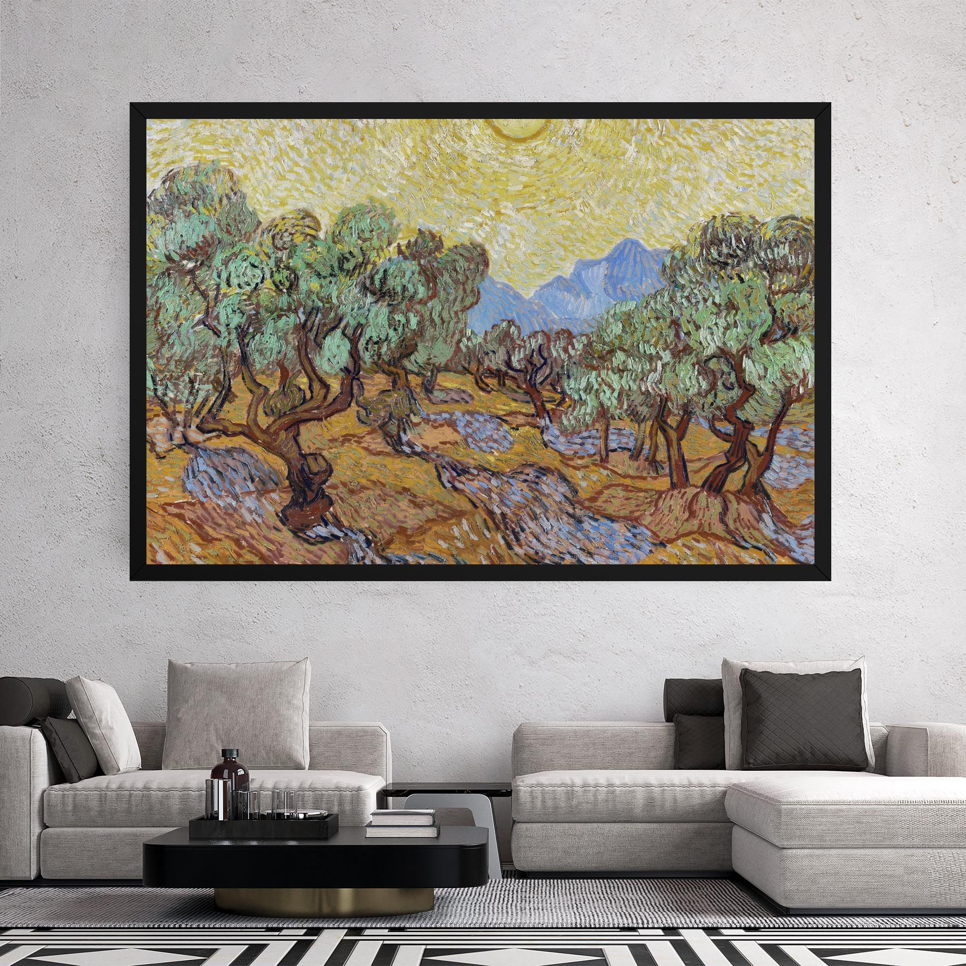 Gogh Olive Trees mockup 2