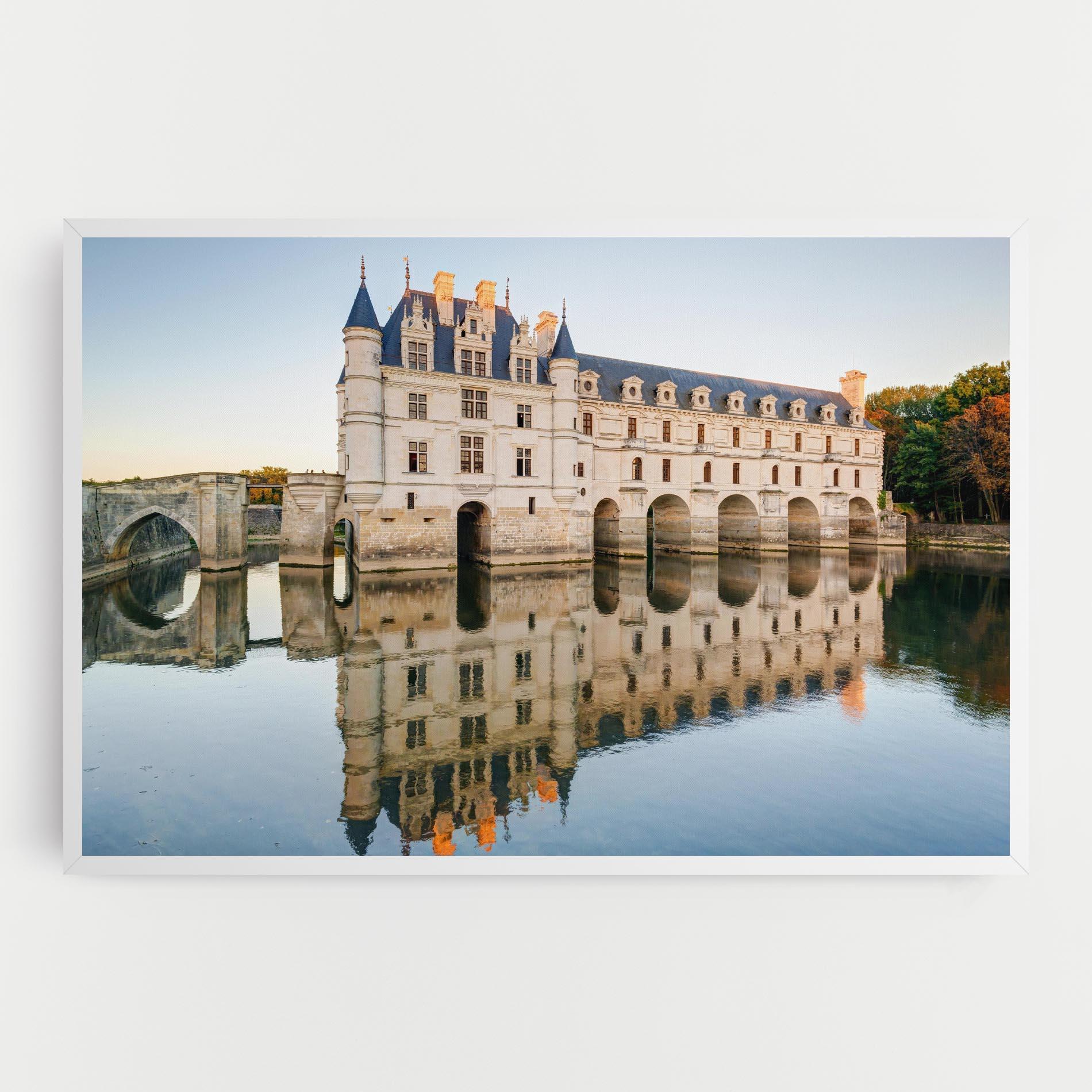 Vászonkép Chateau Chenonceau Castle mockup 0
