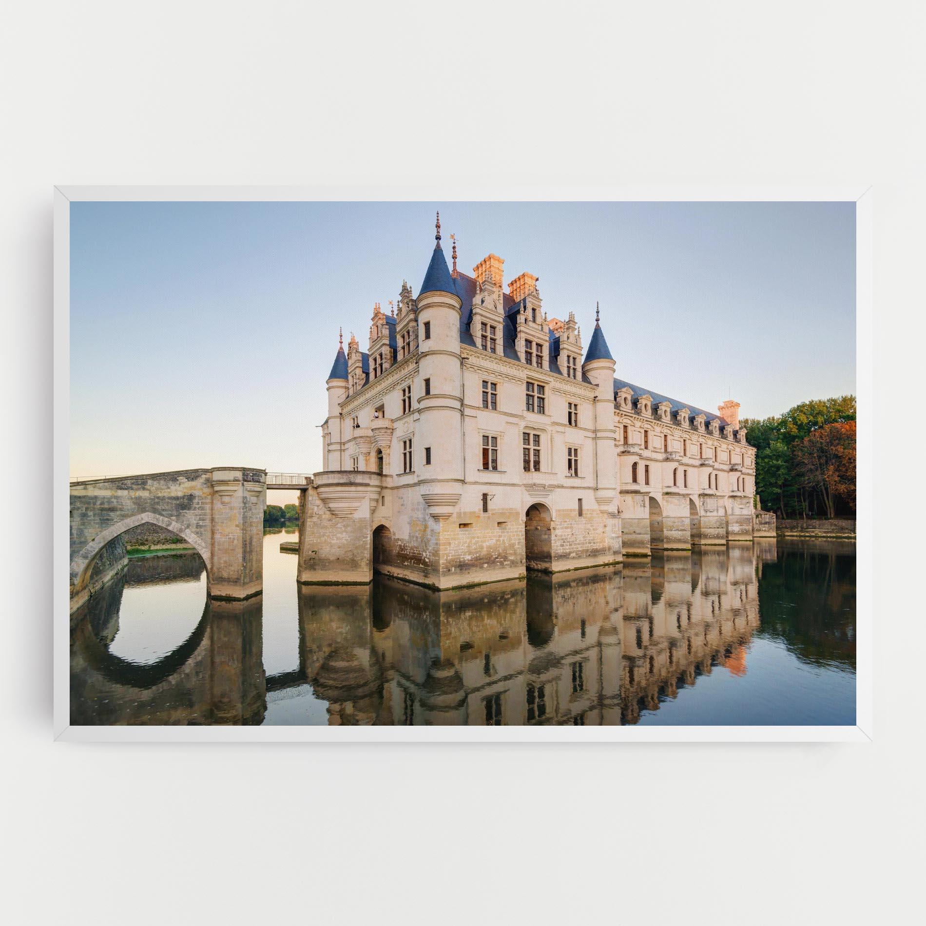 Vászonkép Chateau France mockup 0