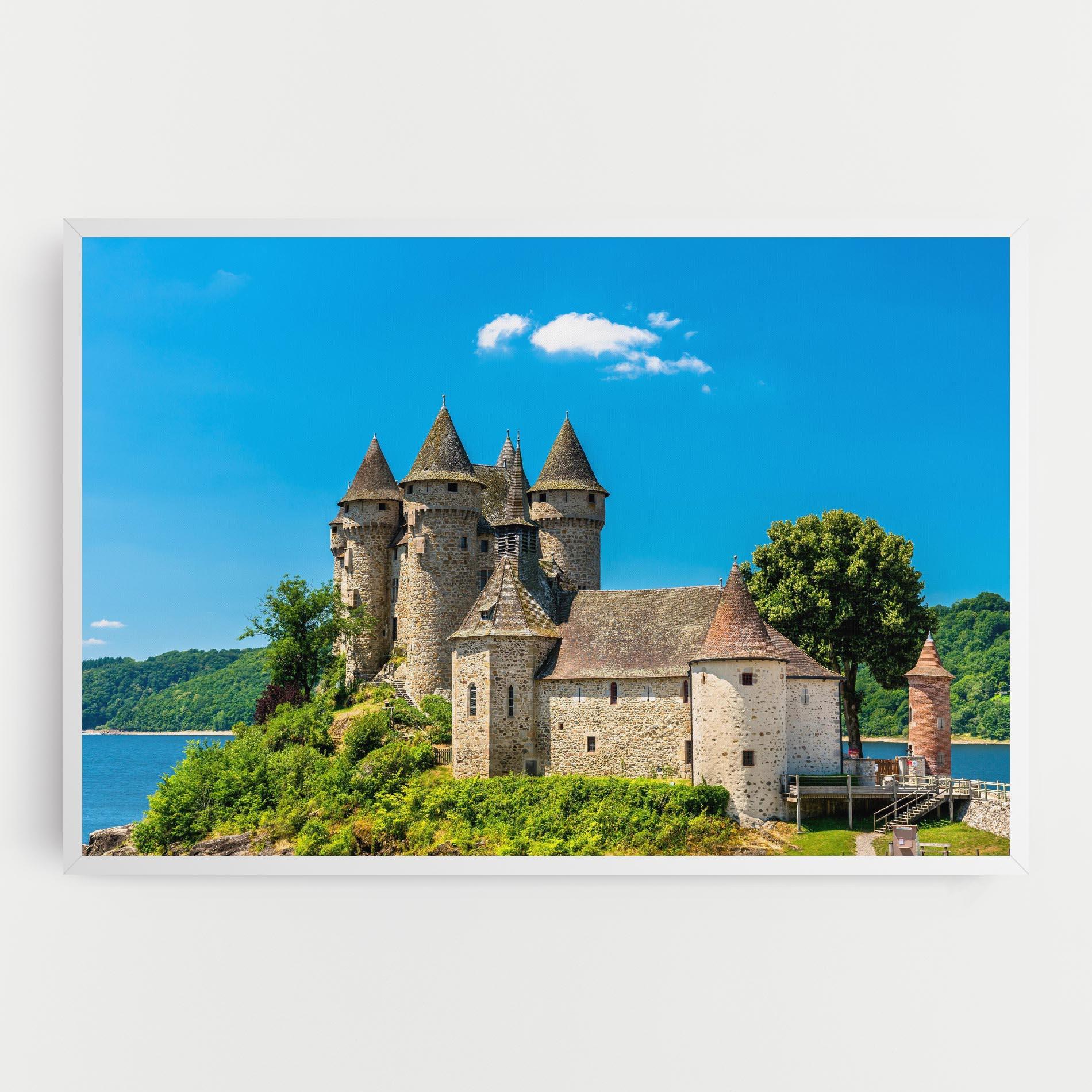 Vászonkép Medieval Castle France mockup 0