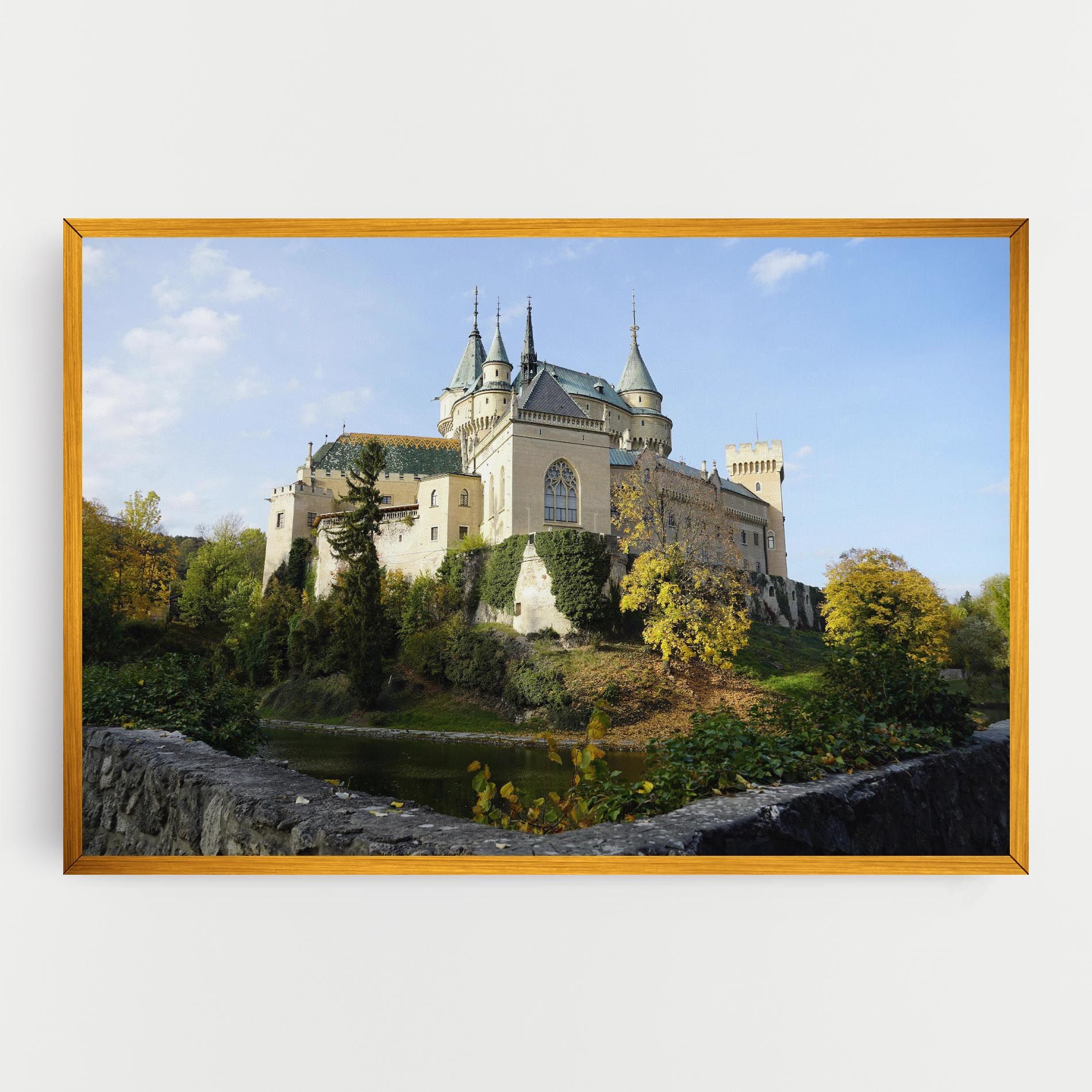 Bojnice Castle Slovakia mockup 0
