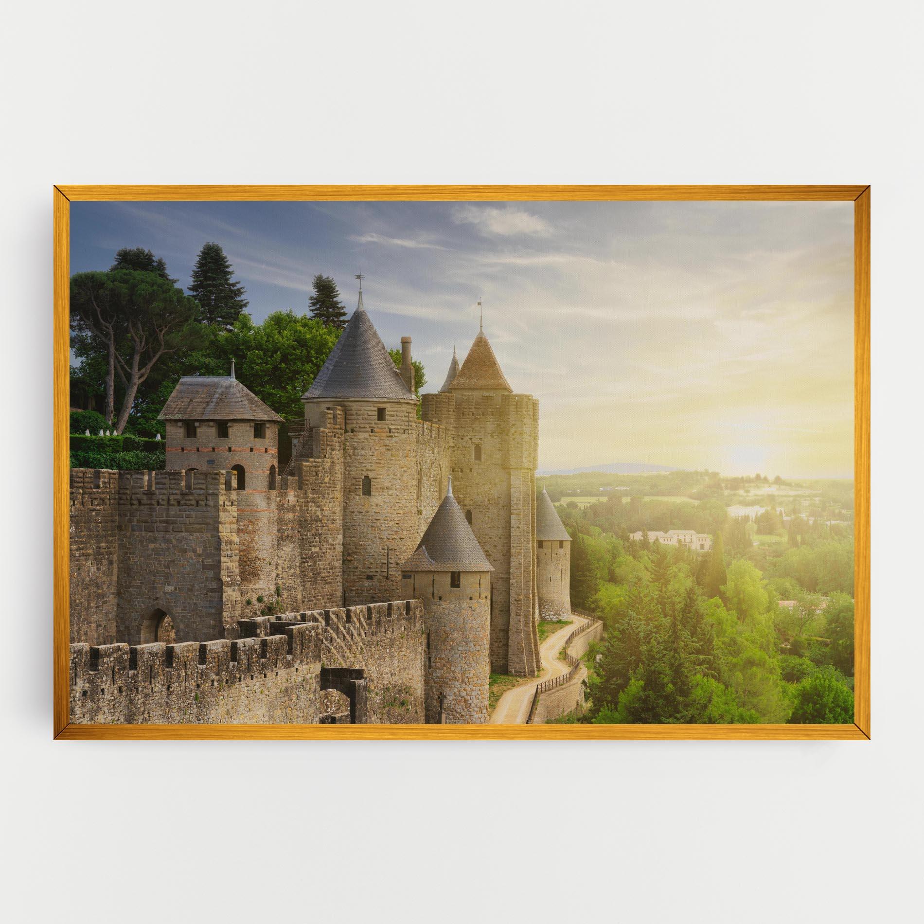 Vászonkép Carcassonne France mockup 0