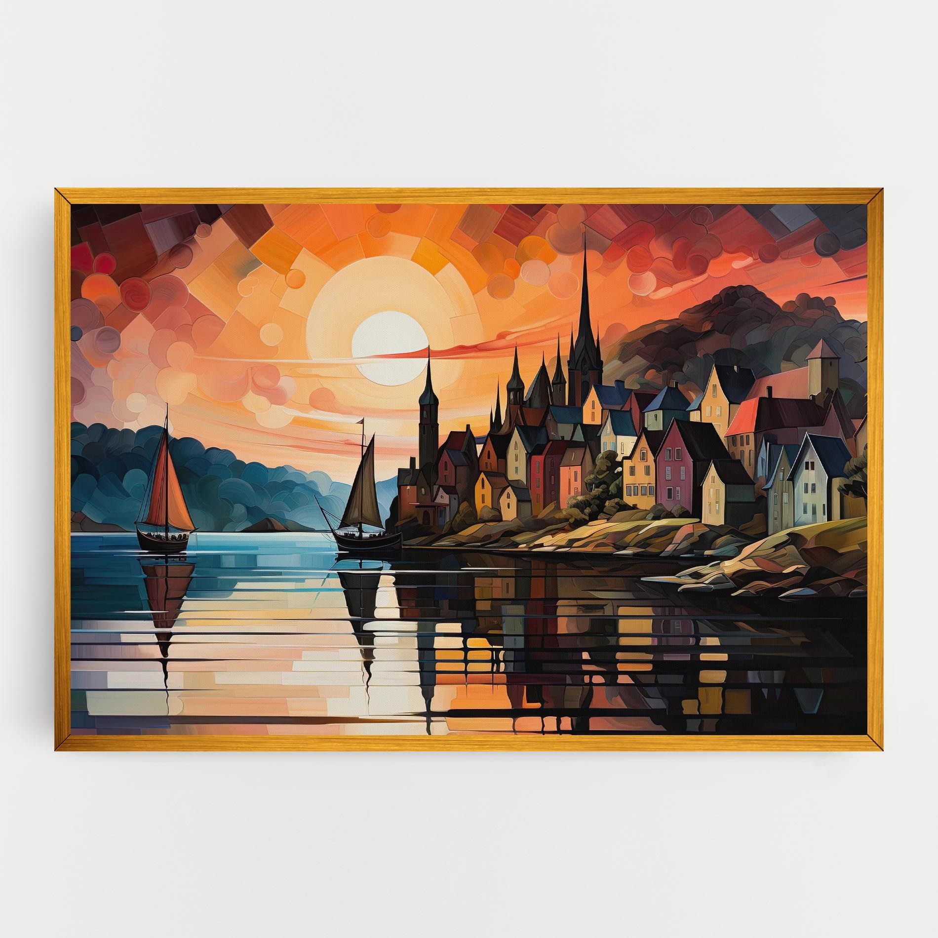 Castle Painting mockup 0