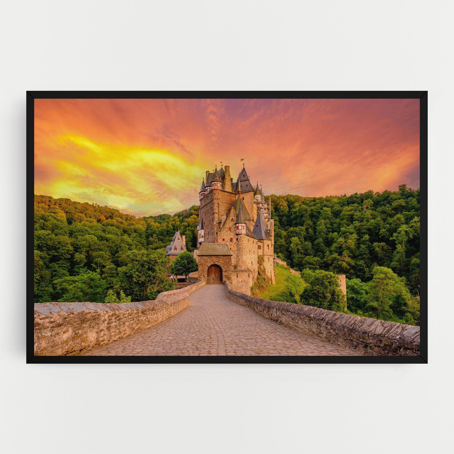 Vászonkép Burg Eltz Castle mockup 0