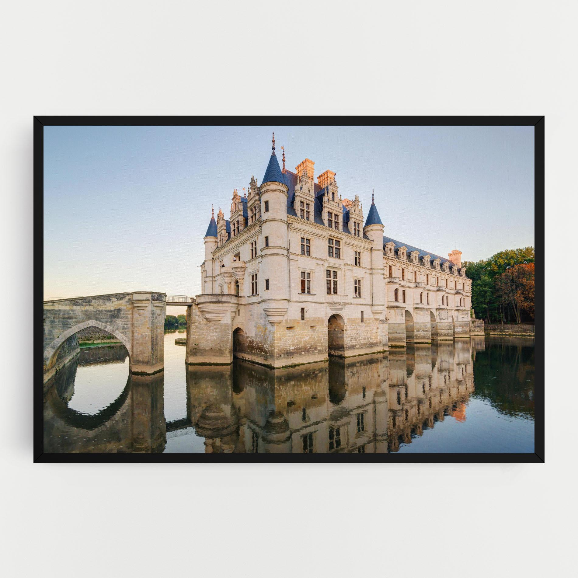 Vászonkép Chateau France mockup 0