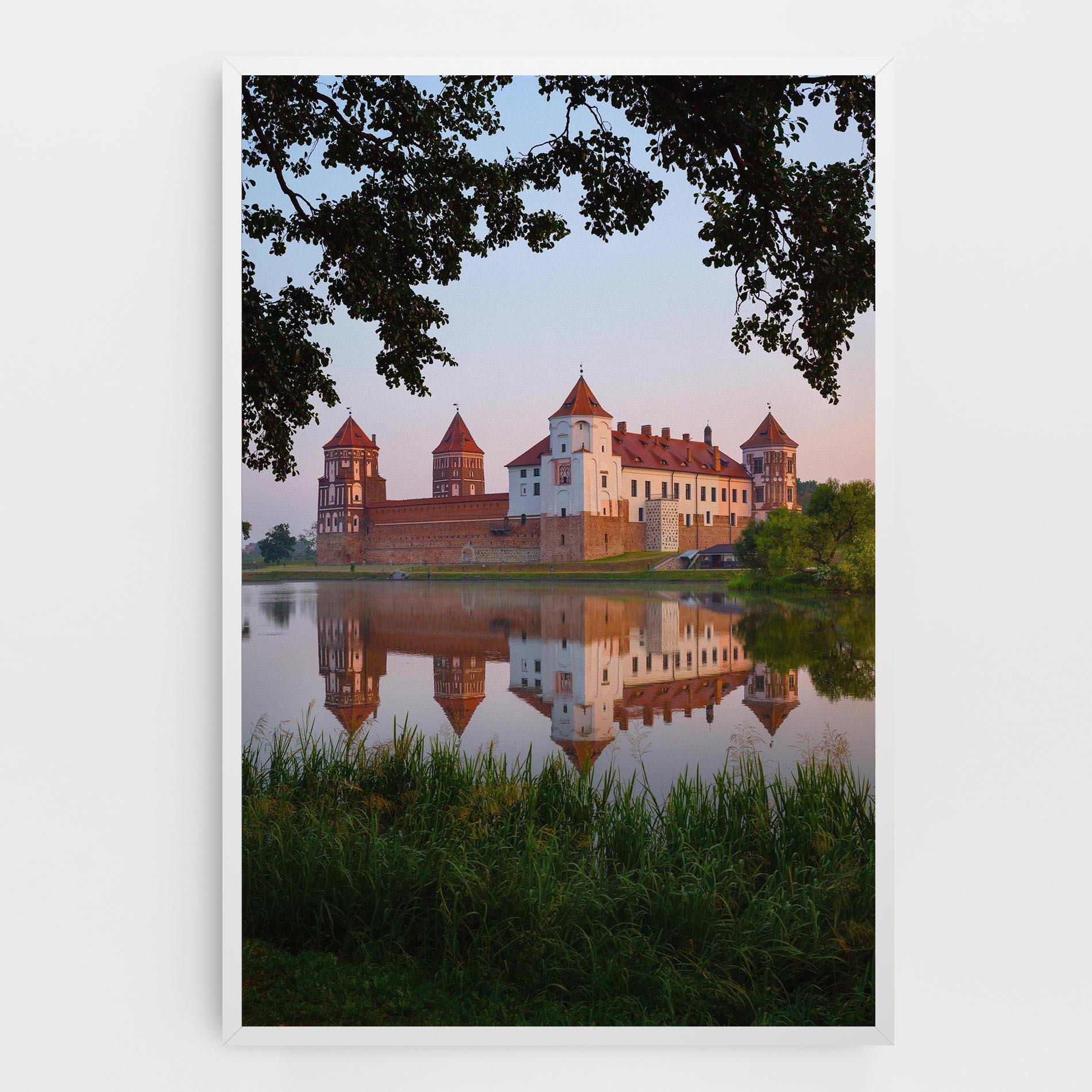 Vászonkép Ancient Castle Morning mockup 0