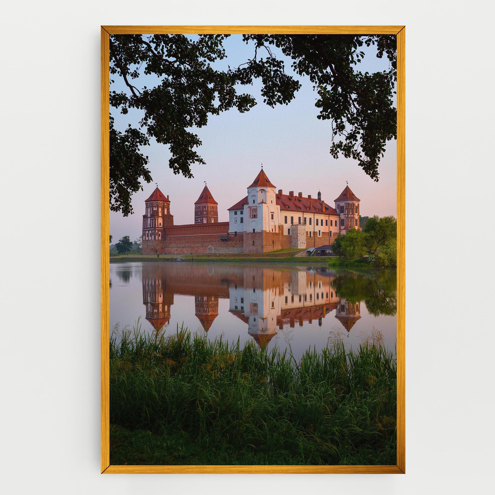 Vászonkép Ancient Castle Morning mockup 0