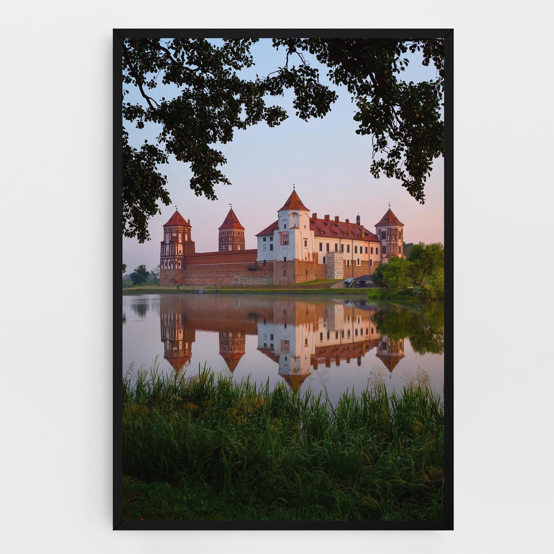 Vászonkép Ancient Castle Morning mockup 0