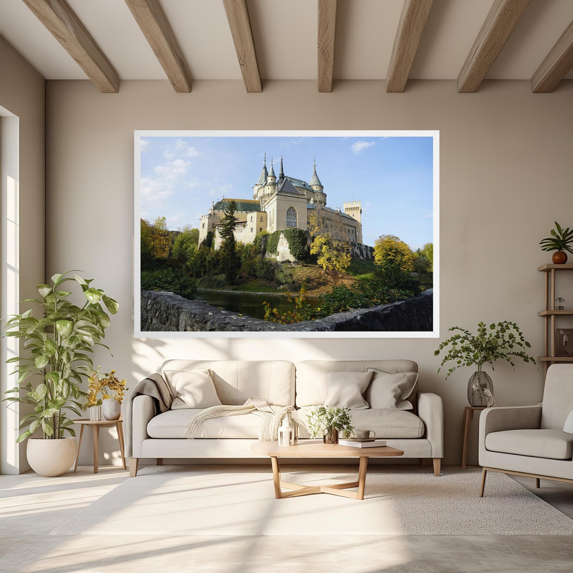 Bojnice Castle Slovakia mockup 6