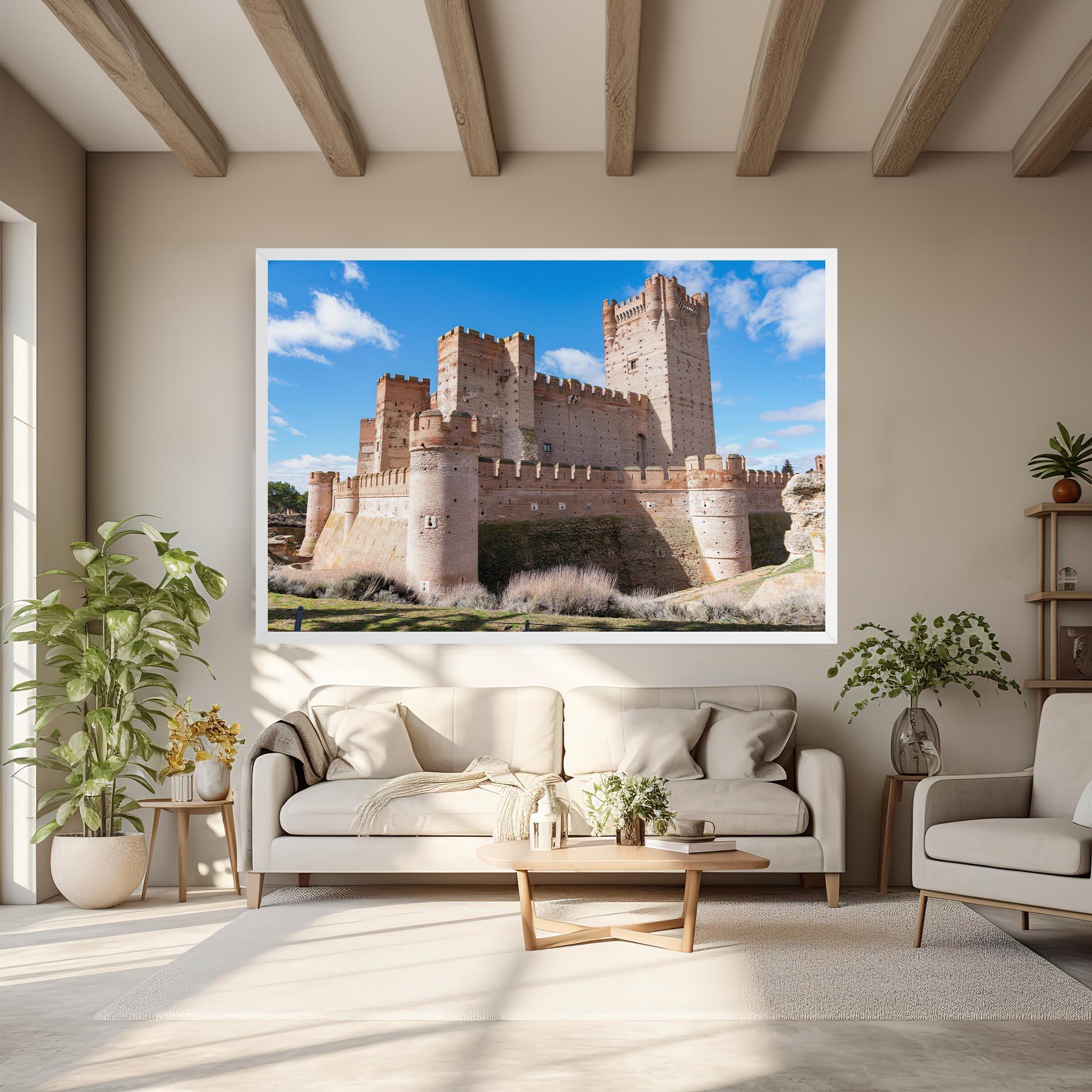 Vászonkép Castle La Mota mockup 6
