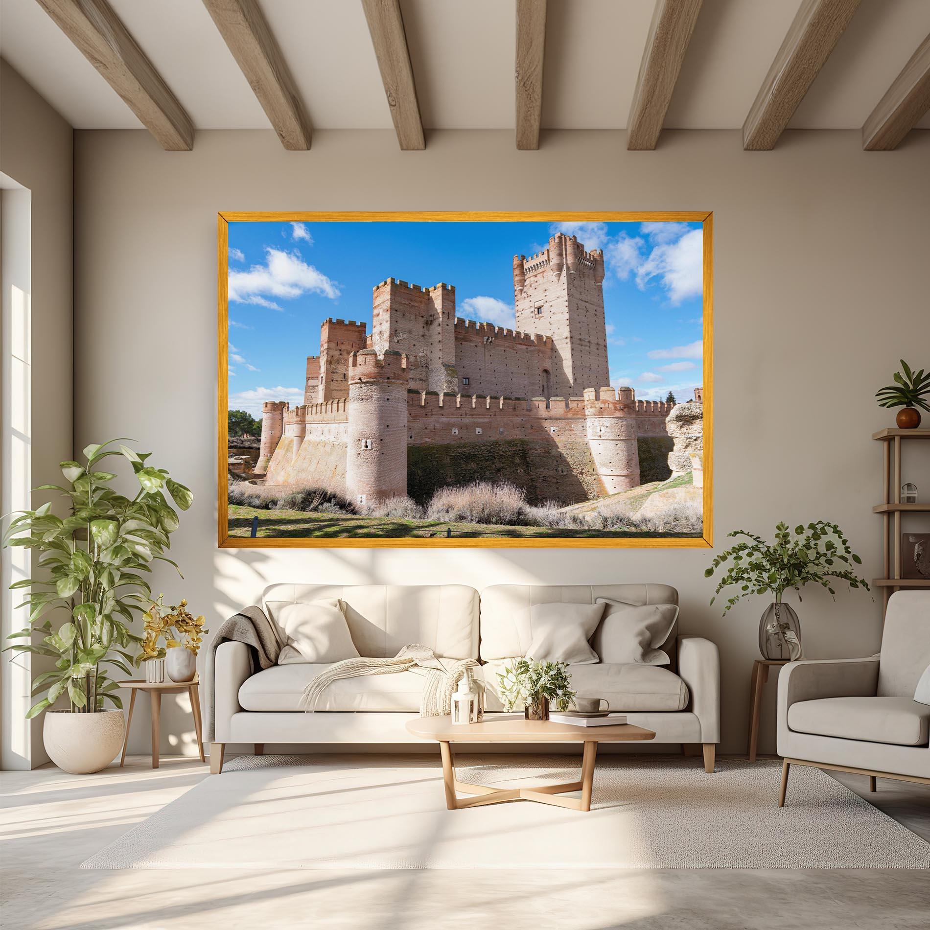 Vászonkép Castle La Mota mockup 6