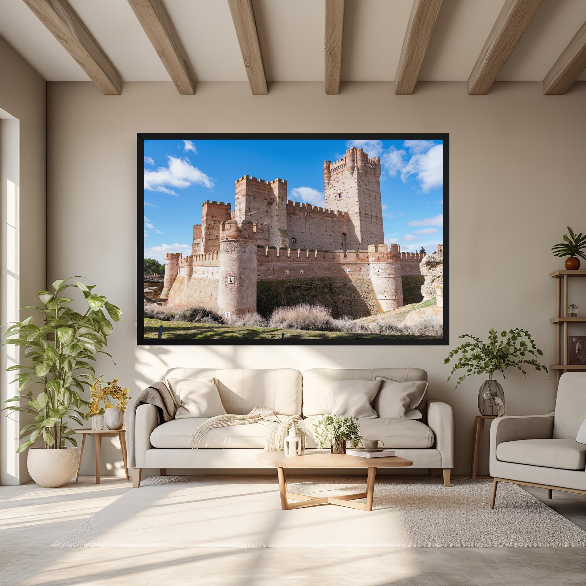 Vászonkép Castle La Mota mockup 6