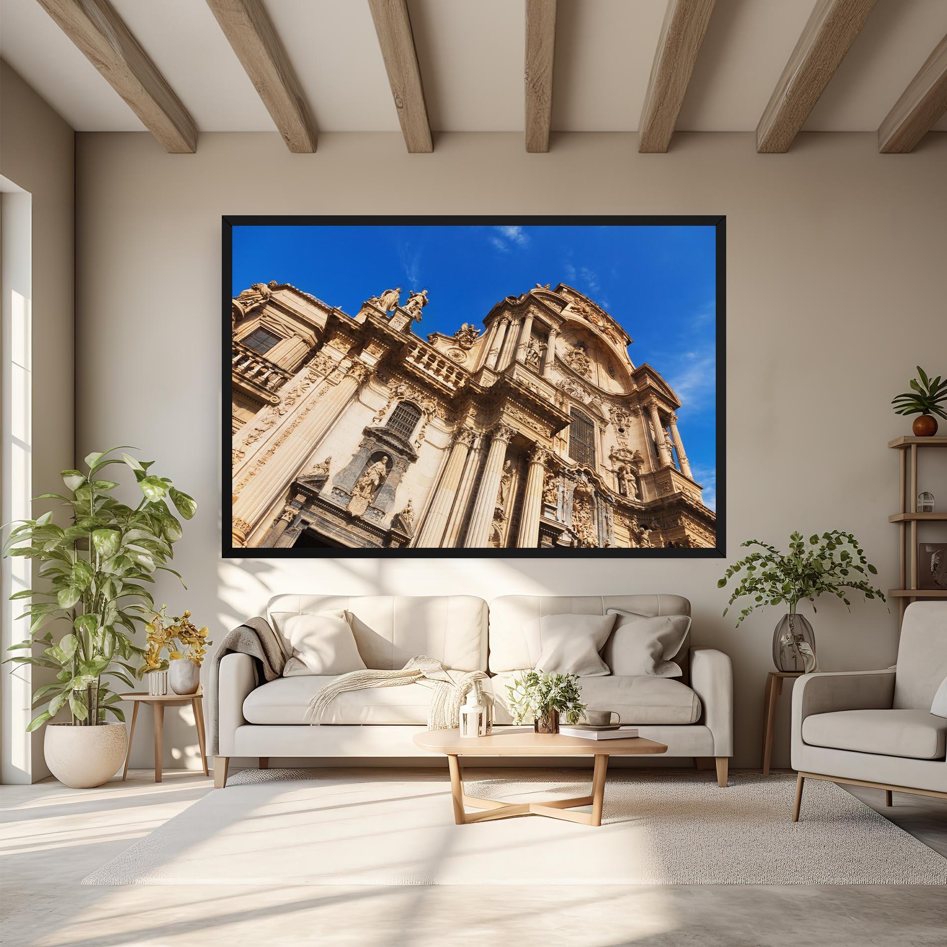 Vászonkép Church Saint Mary mockup 6