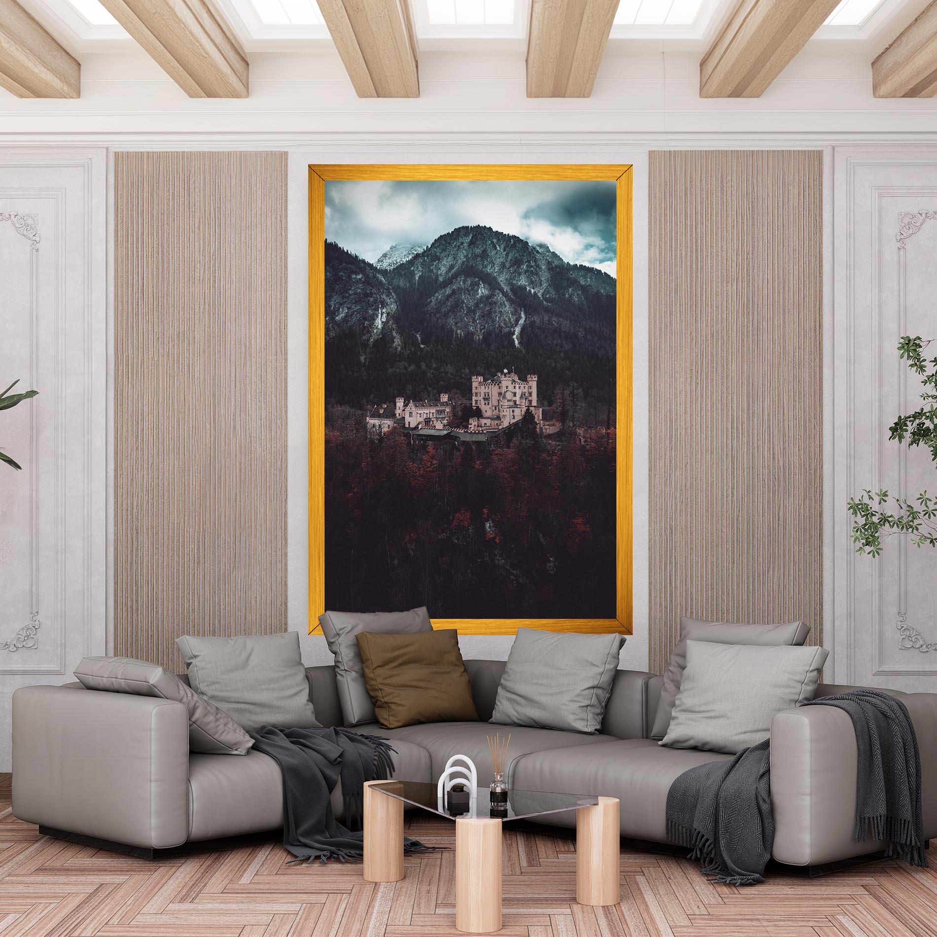 Vászonkép Forest Castle mockup 6