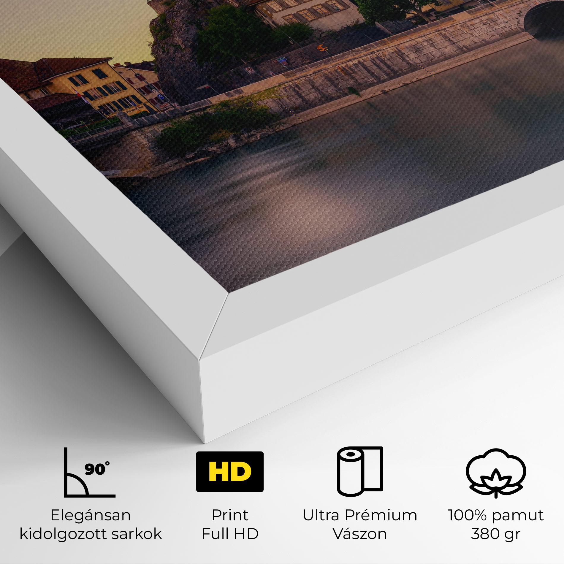 Vászonkép Aarburg Castle mockup 4