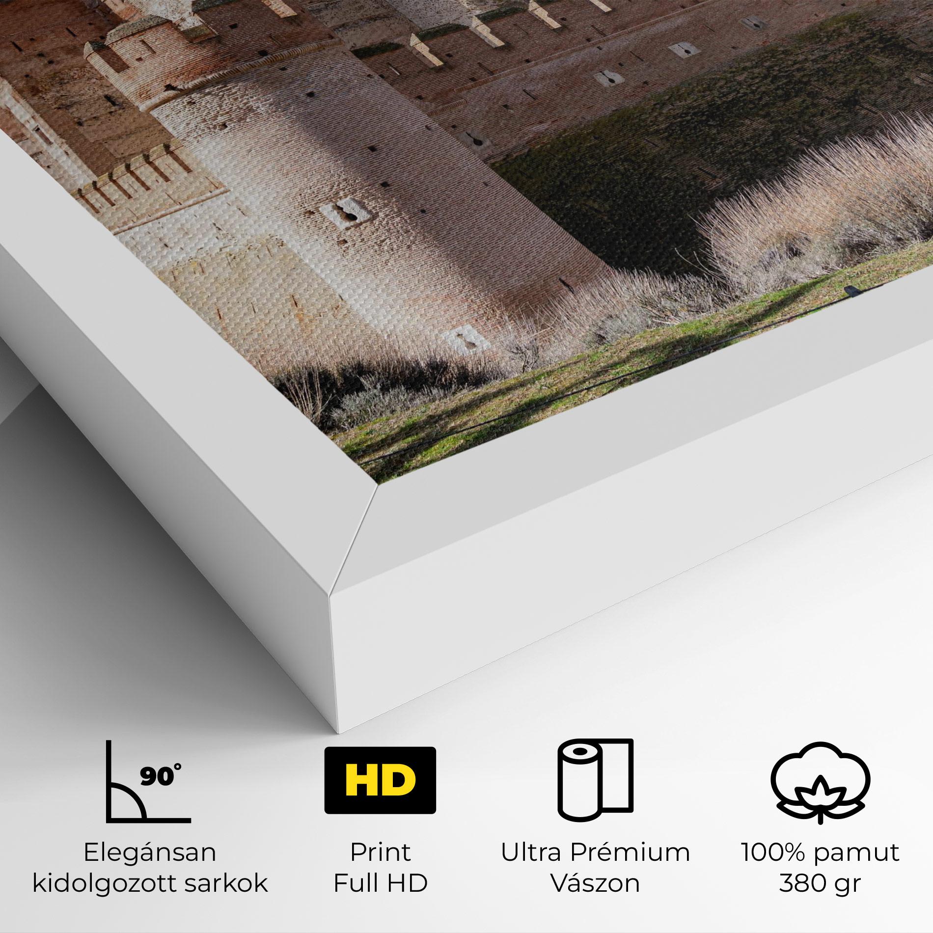 Vászonkép Castle La Mota mockup 4