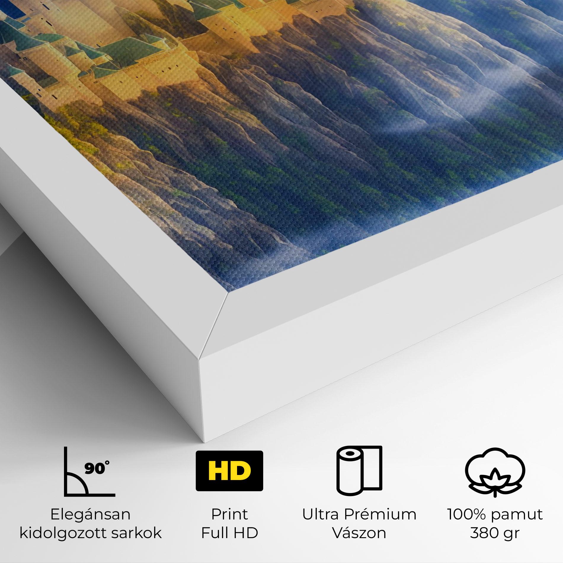 Vászonkép Fairytale Castle mockup 4