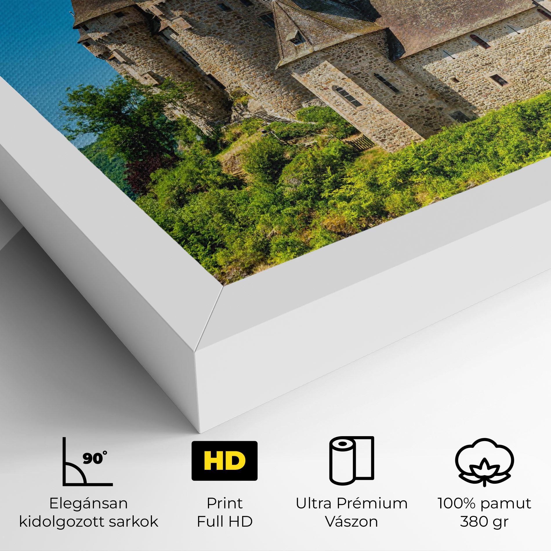 Vászonkép Medieval Castle France mockup 4