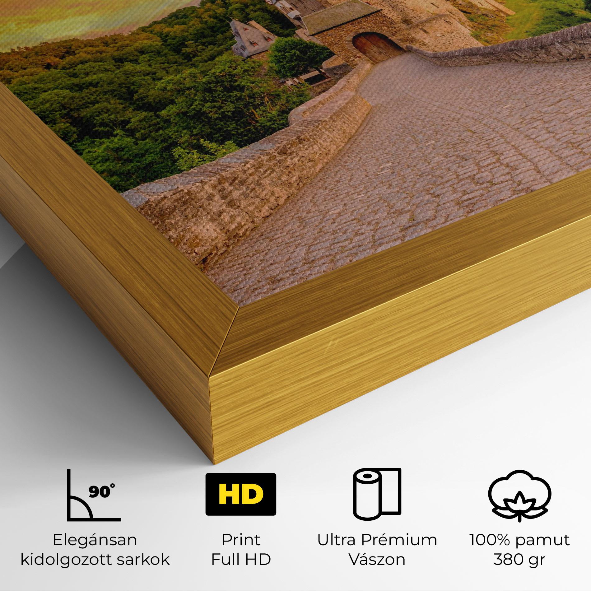 Vászonkép Burg Eltz Castle mockup 4