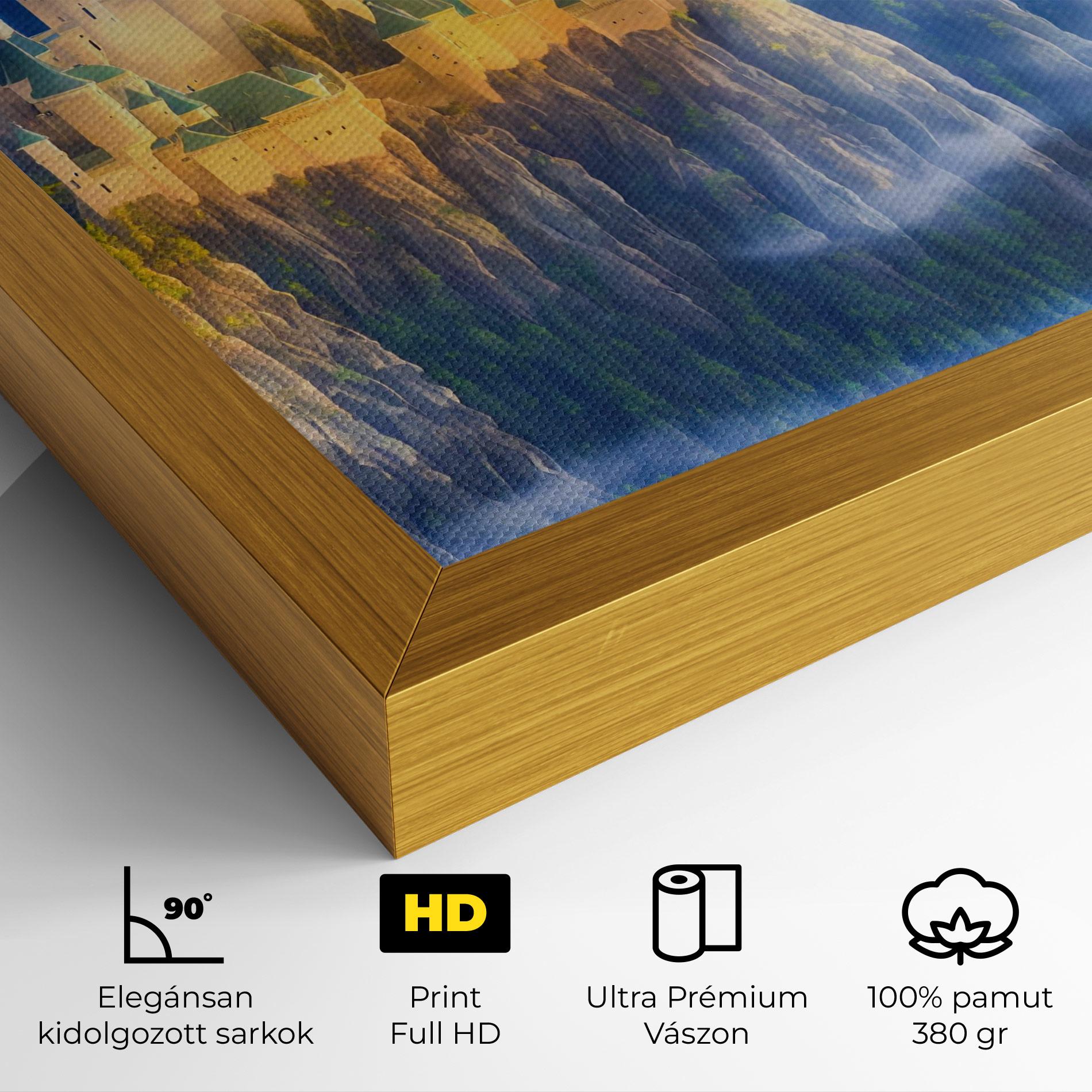 Vászonkép Fairytale Castle mockup 4