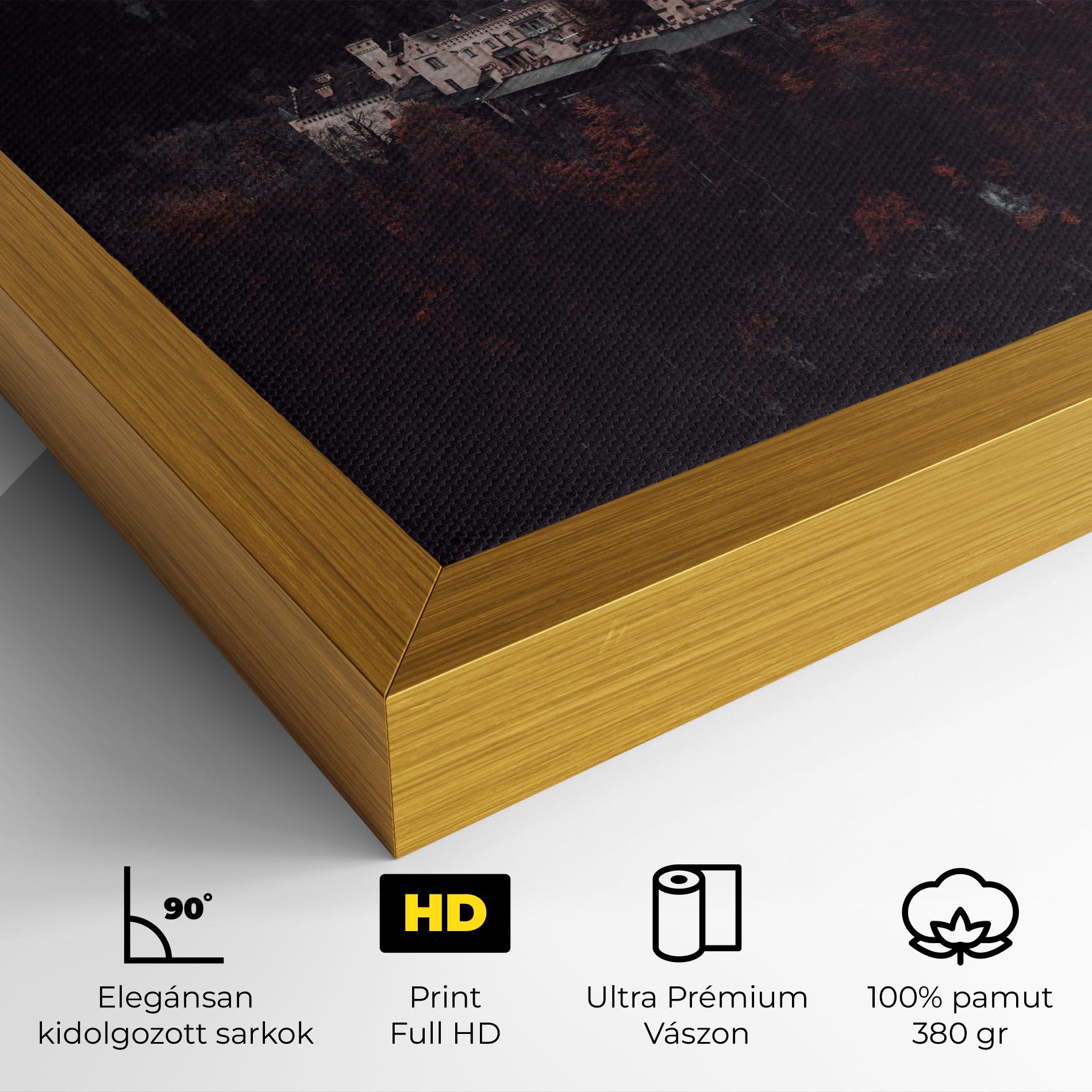 Vászonkép Forest Castle mockup 4