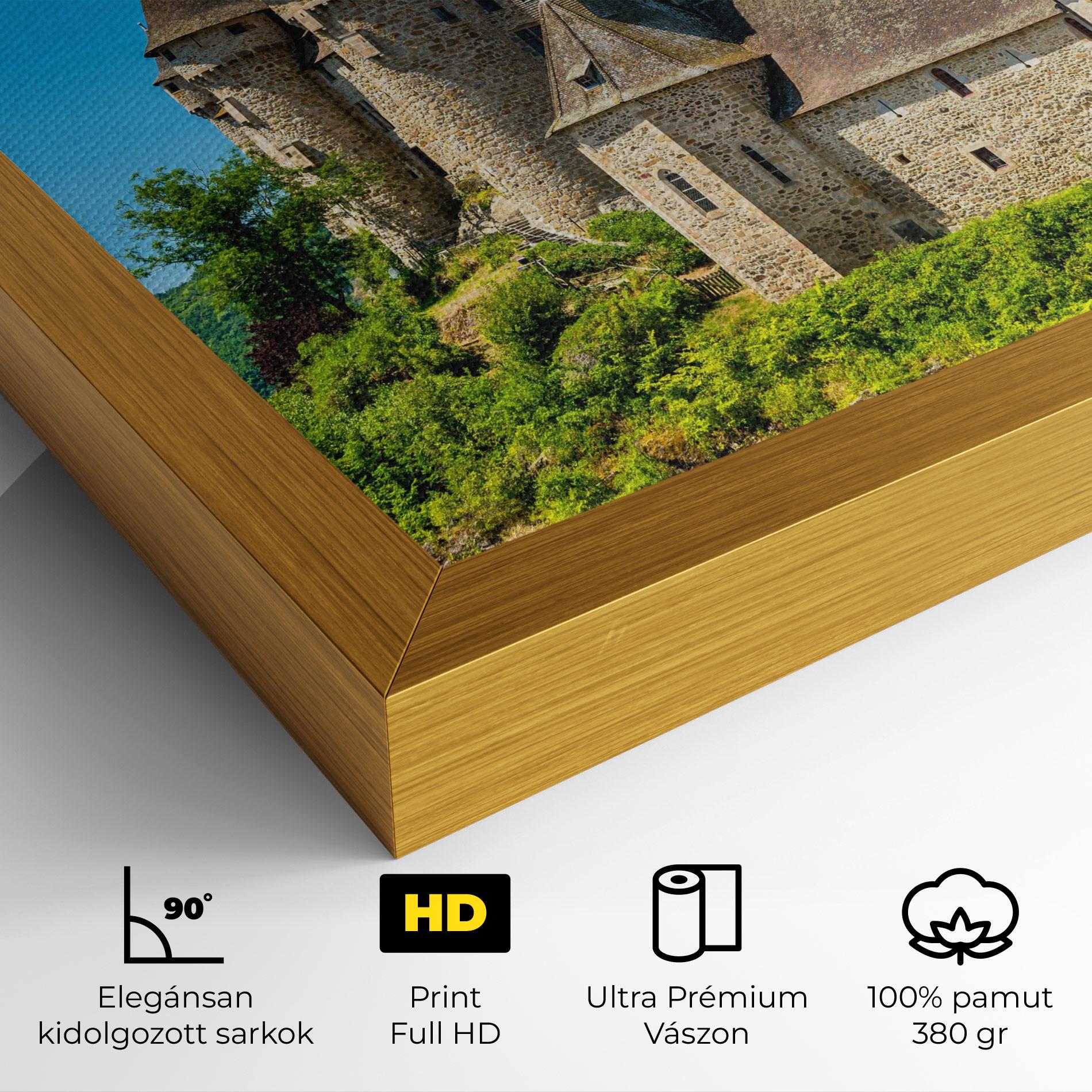 Vászonkép Medieval Castle France mockup 4