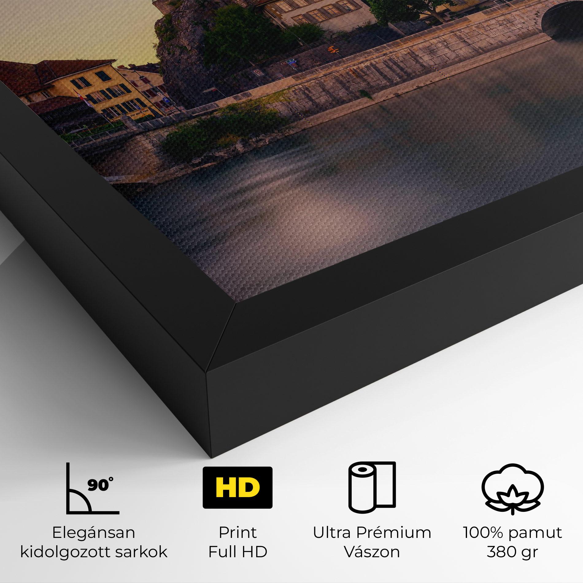 Vászonkép Aarburg Castle mockup 4