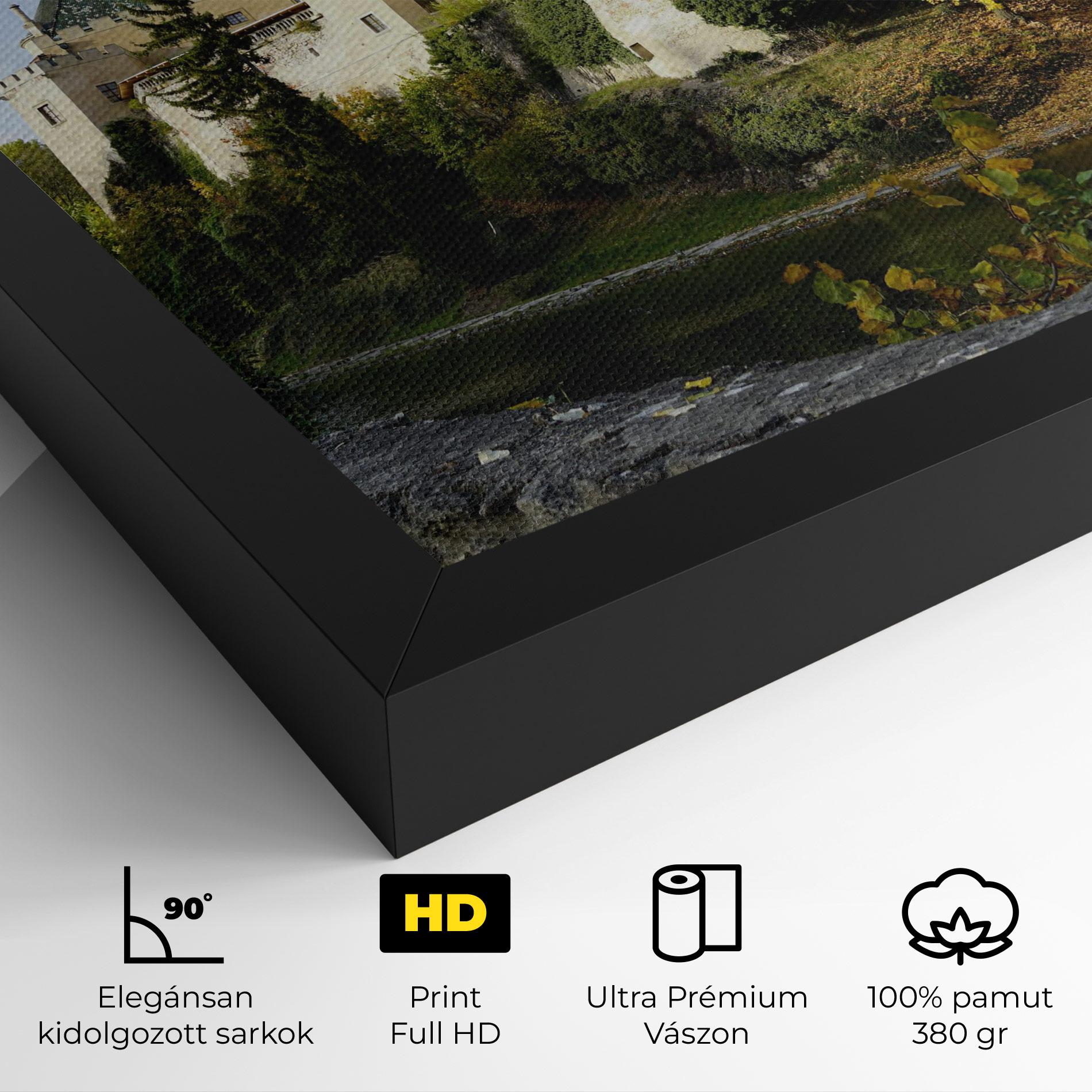 Vászonkép Bojnice Castle Slovakia mockup 4