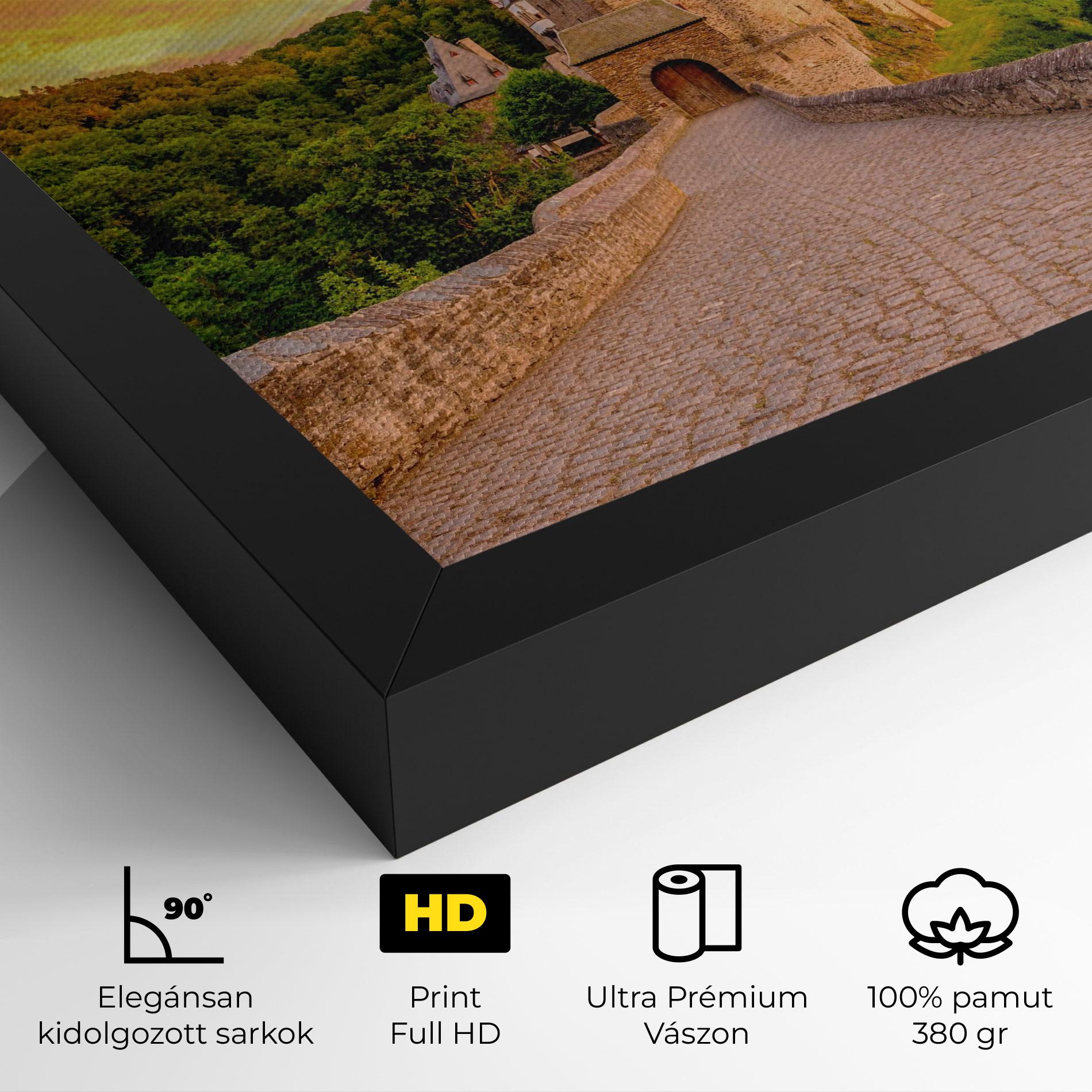 Vászonkép Burg Eltz Castle mockup 4