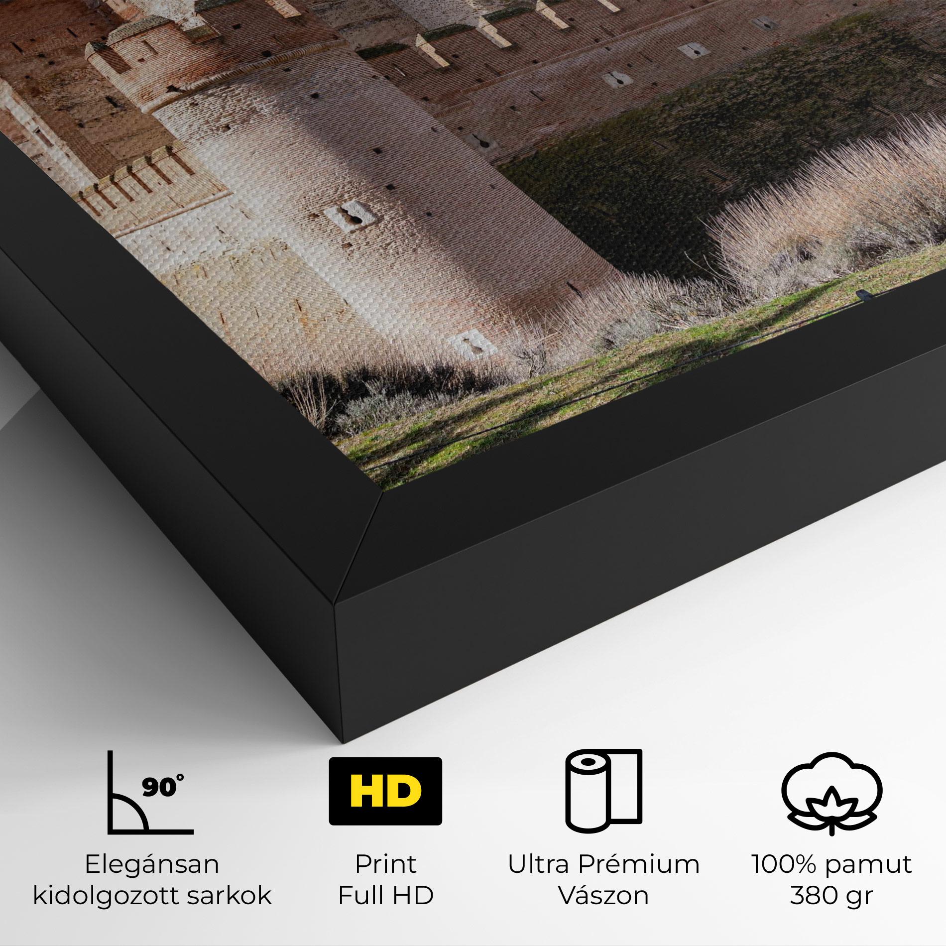 Vászonkép Castle La Mota mockup 4