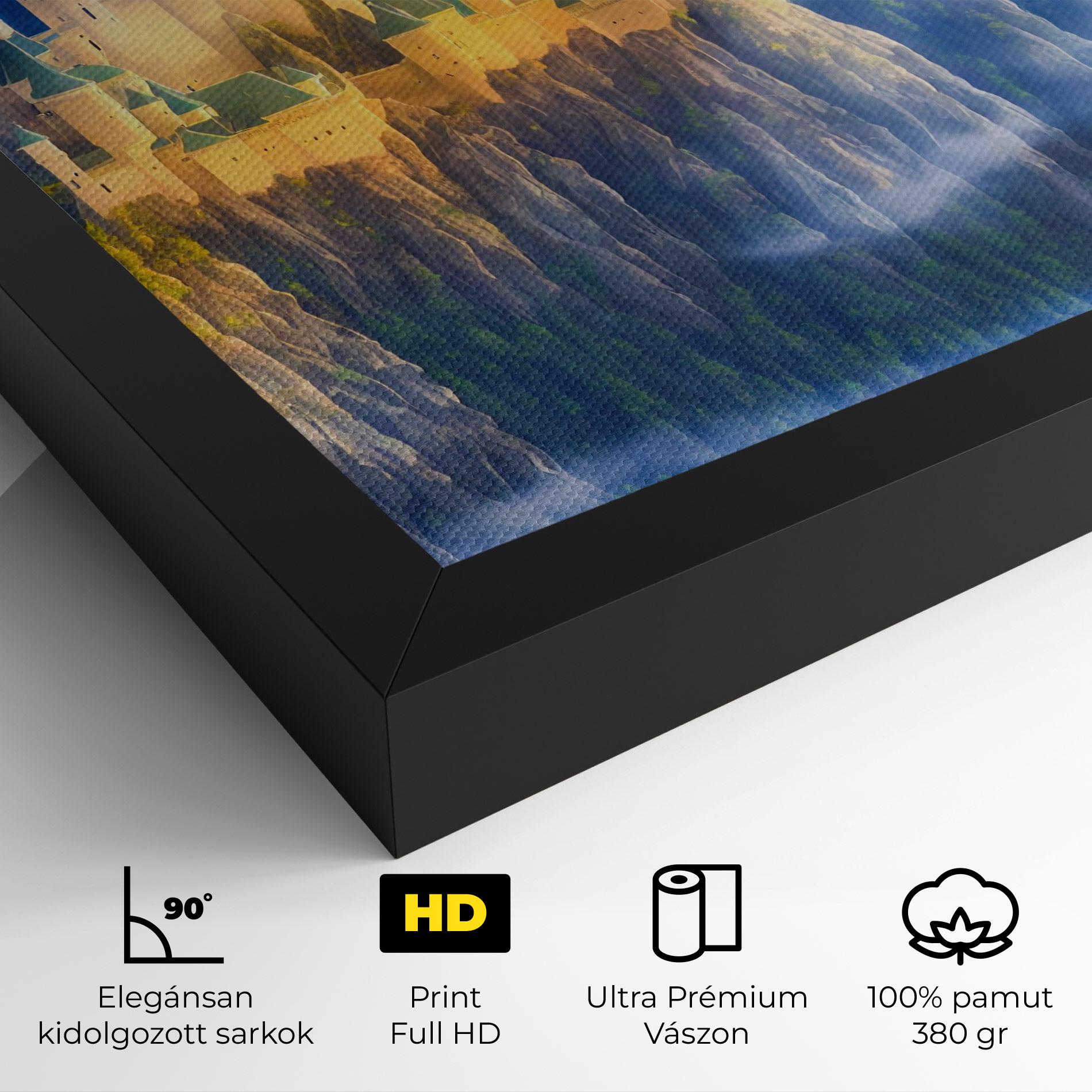 Vászonkép Fairytale Castle mockup 4