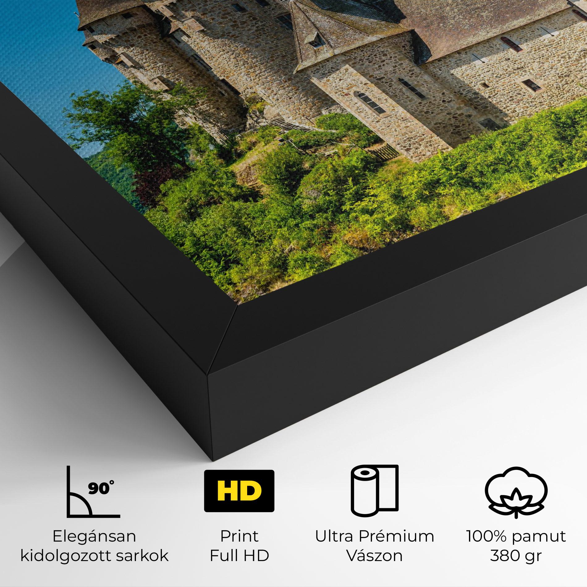 Vászonkép Medieval Castle France mockup 4