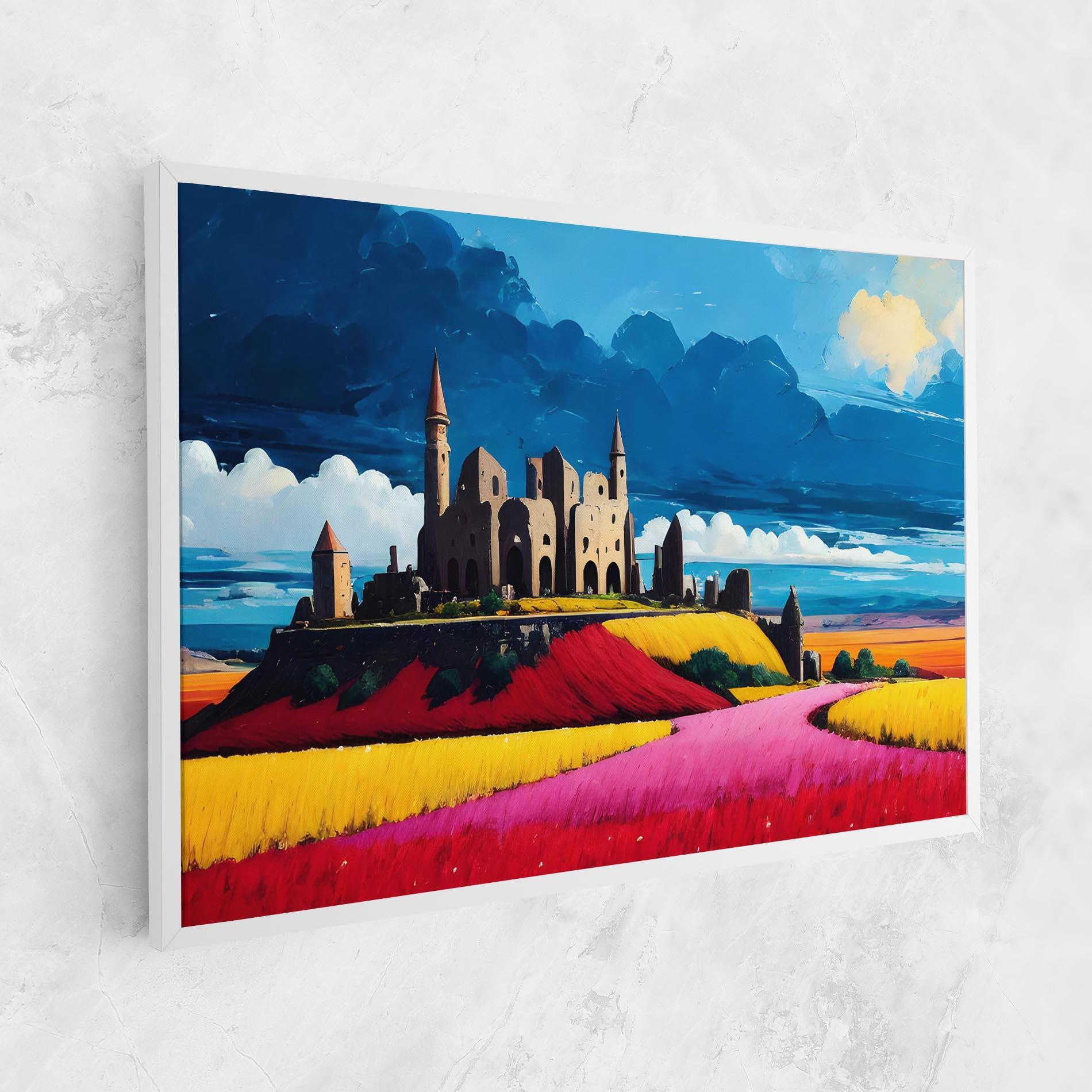 Vászonkép Antique Building Art mockup 1