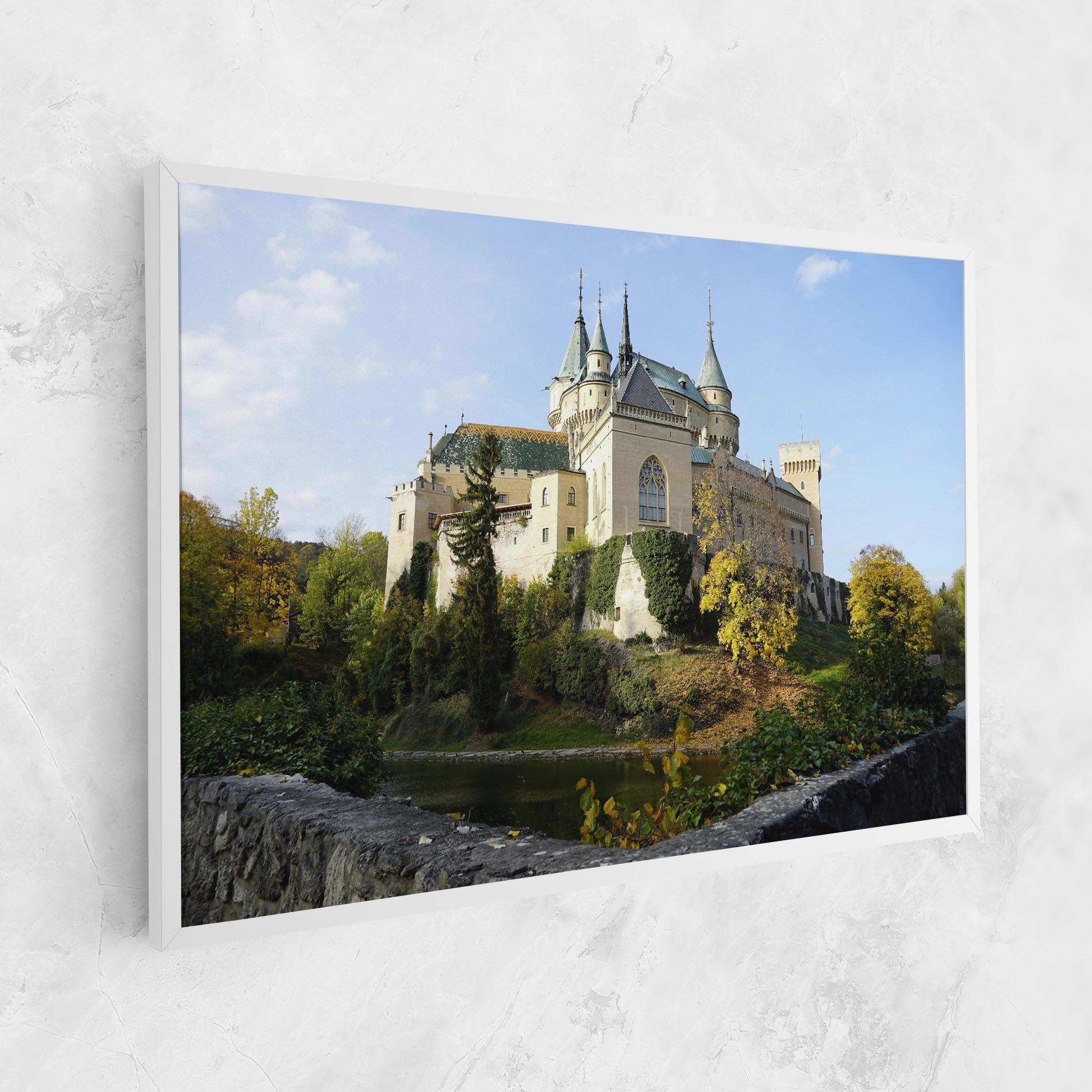 Vászonkép Bojnice Castle Slovakia mockup 1