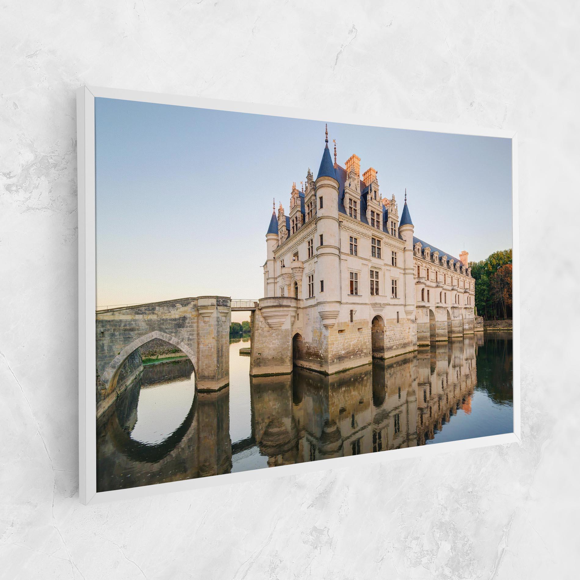 Vászonkép Chateau France mockup 1