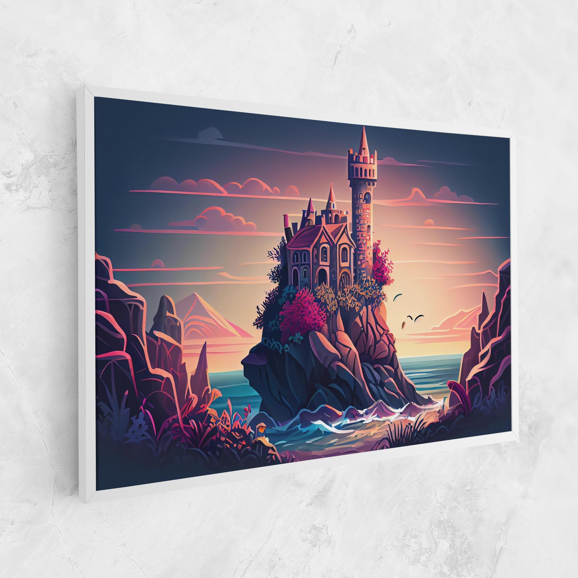 Vászonkép Cliff Castle mockup 1