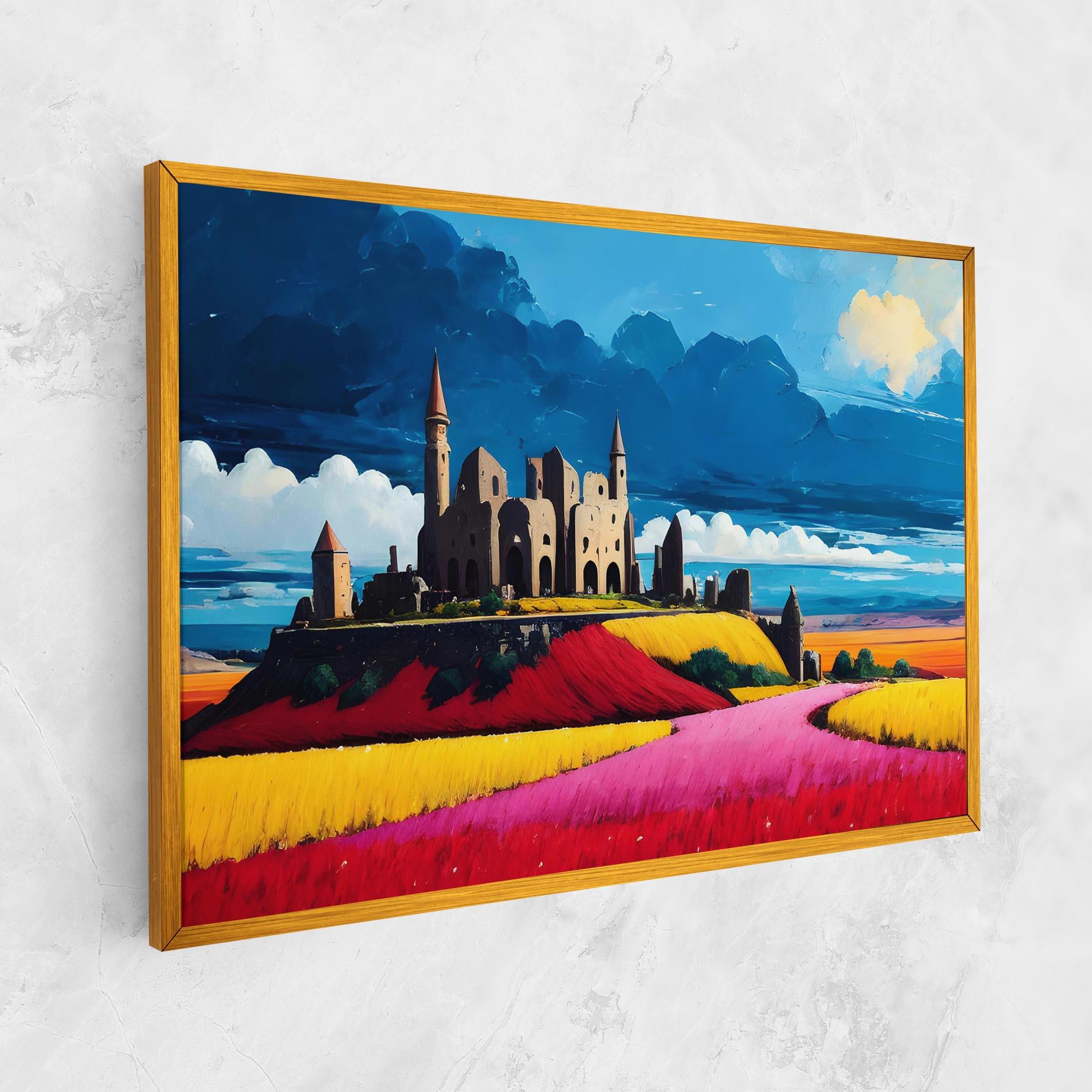 Vászonkép Antique Building Art mockup 1